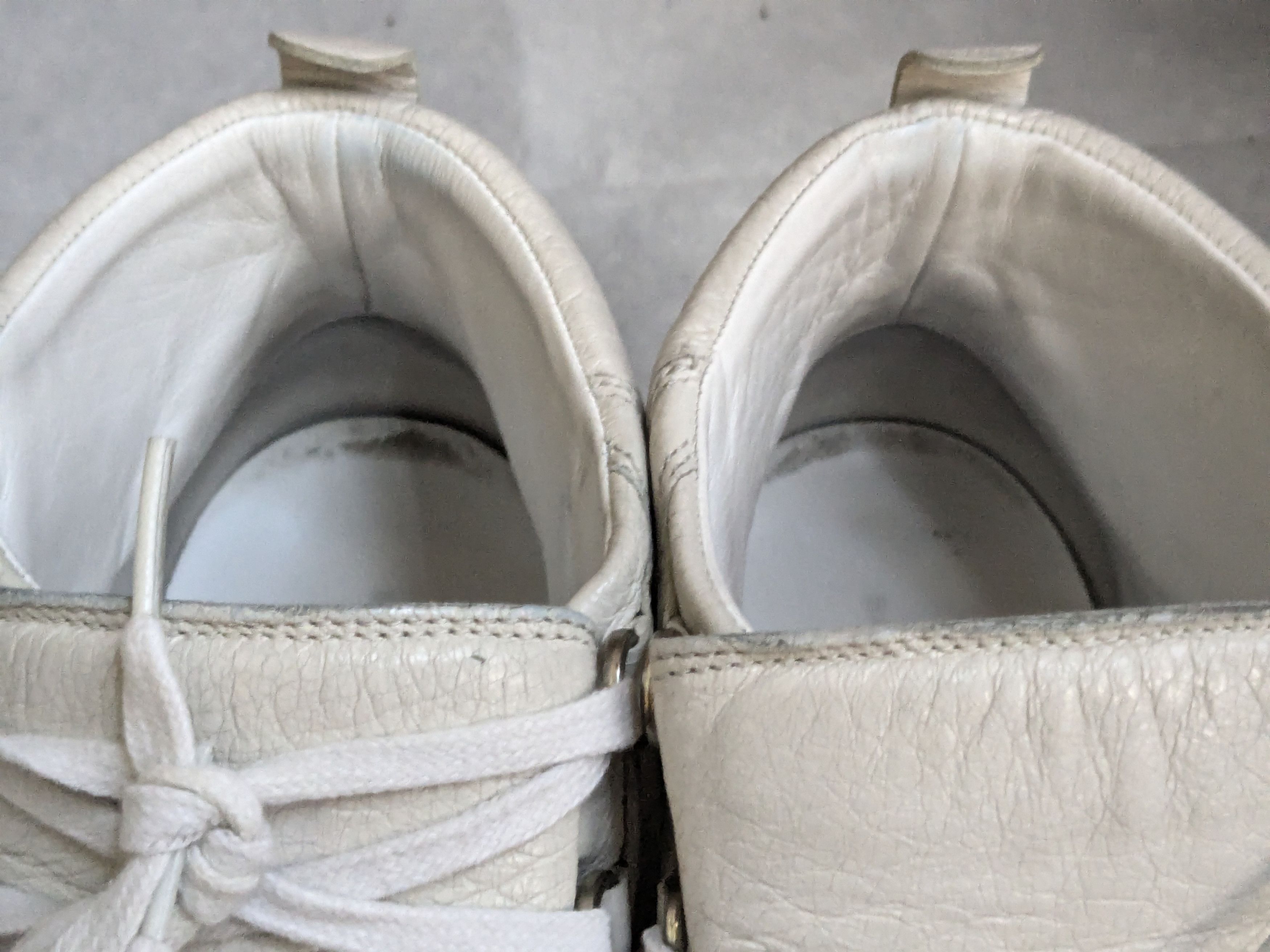 Balenciaga Balenciaga Arena Sneakers White High Tops Leather 14 47 Size US 14 / EU 47 - 2 Thumbnail