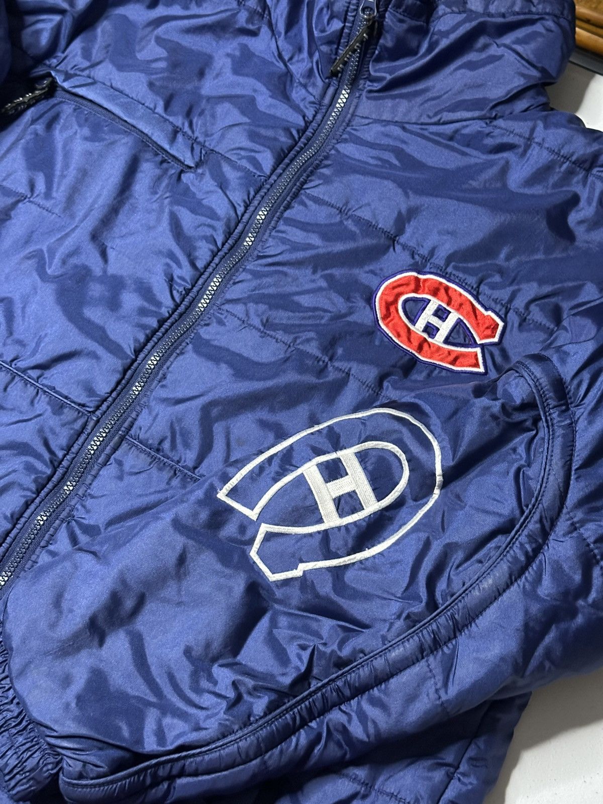 NHL Vintage Montréal Canadiens Puma Puffer Nhl jacket. Size US XL / EU 56 / 4 - 3 Thumbnail