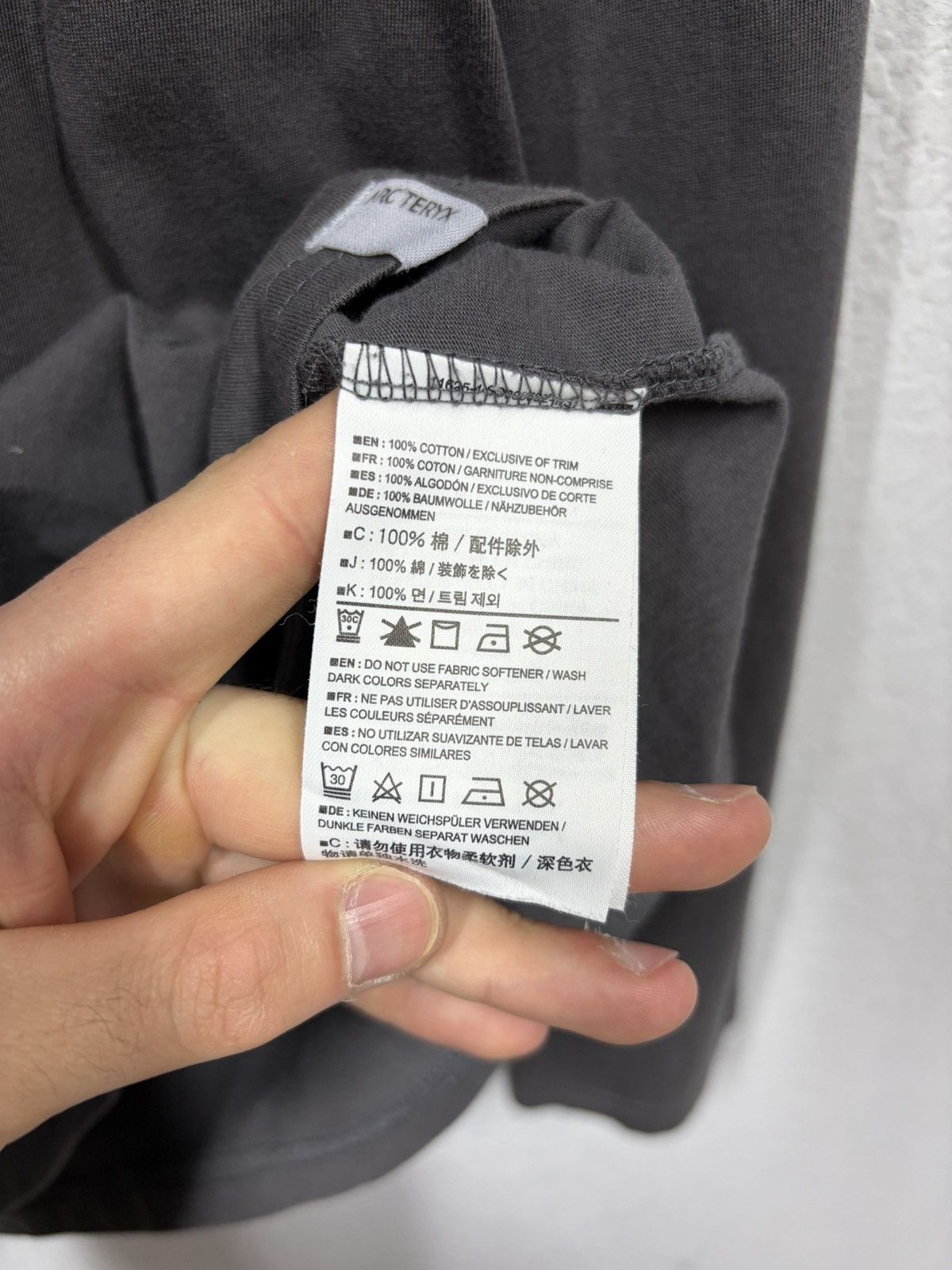 Arc'teryx Arc’teryx Graphic Longsleeve Shirt Grey Techwear Y2K Tee Size US L / EU 52-54 / 3 - 11 Thumbnail