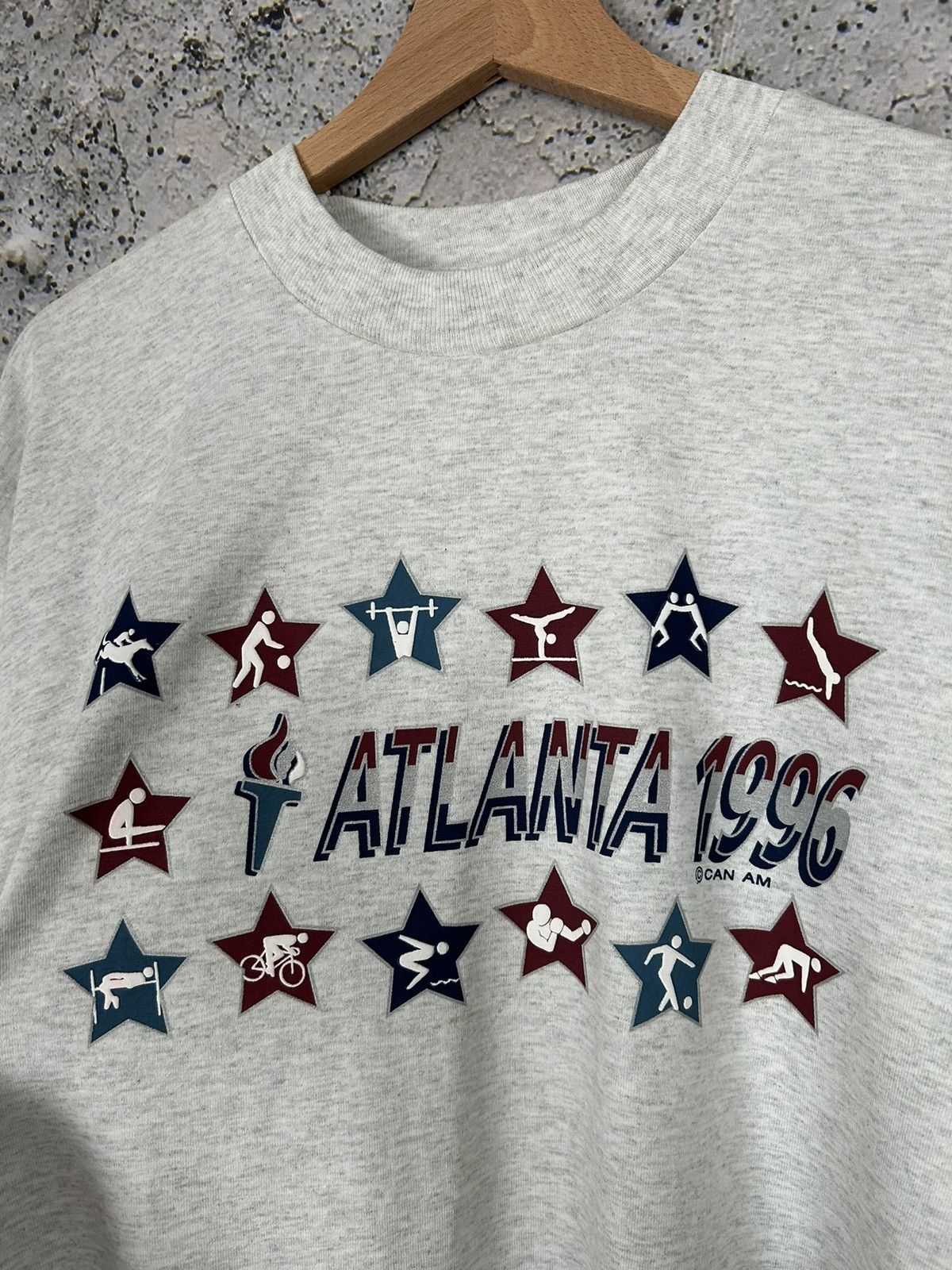 Vintage Vintage 1996 Atlanta Olympic Games Retro Sportswear Rare Size US XL / EU 56 / 4 - 3 Thumbnail