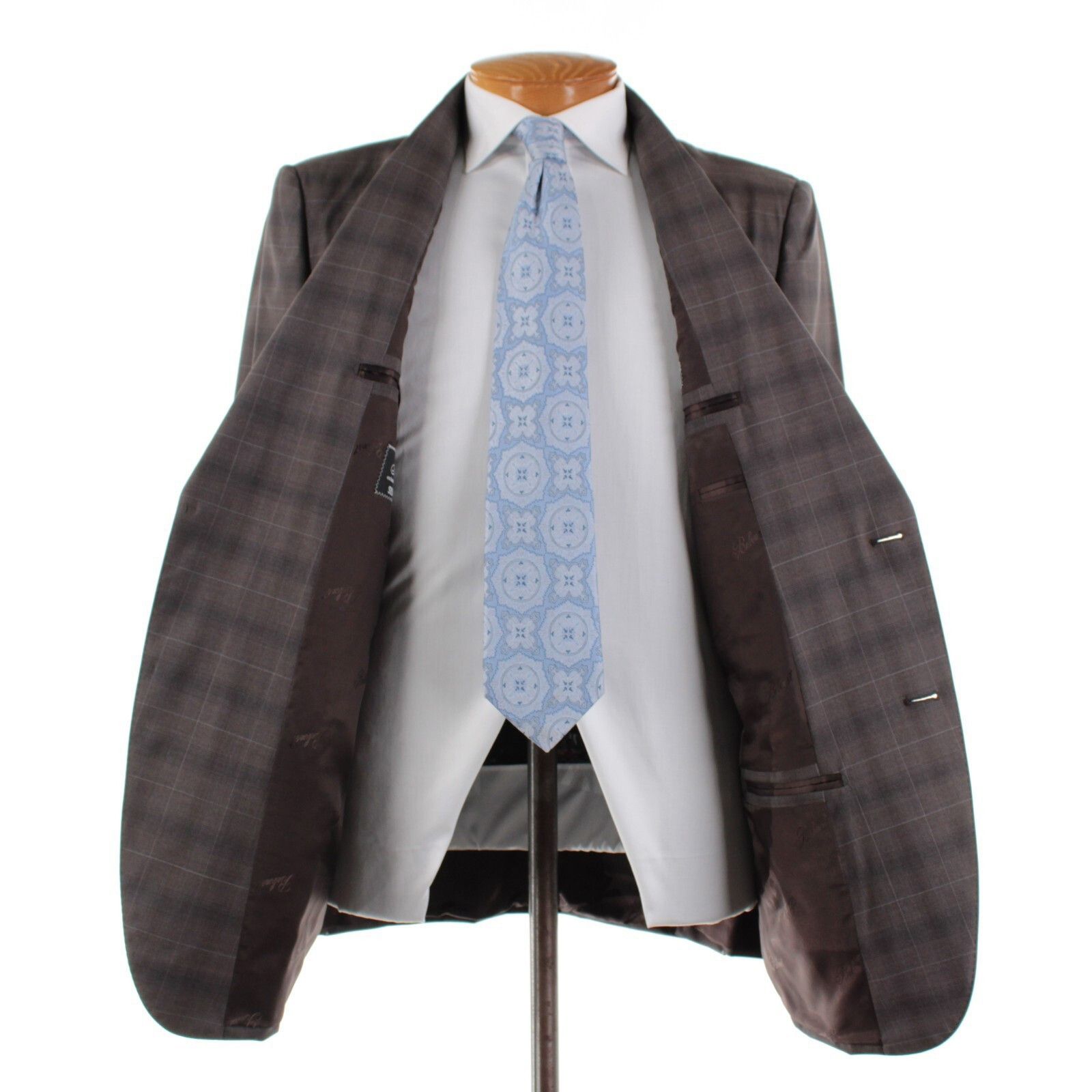 Belvest Belvest Suit Size US 44 Long in Brown Size 44R - 8 Thumbnail