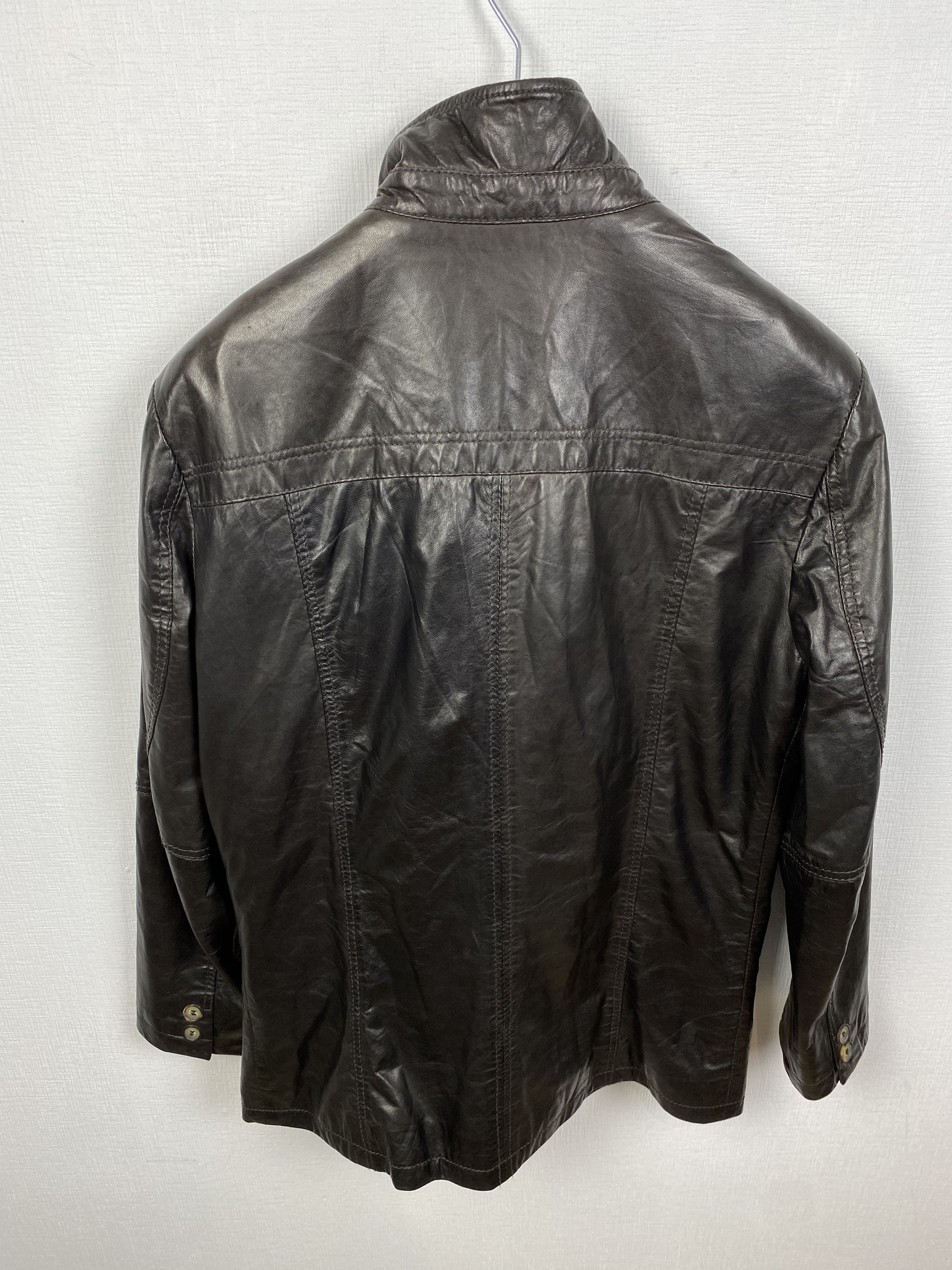 Milestone Milestone Genuine Leather Jacket Men size S Size US S / EU 44-46 / 1 - 6 Thumbnail