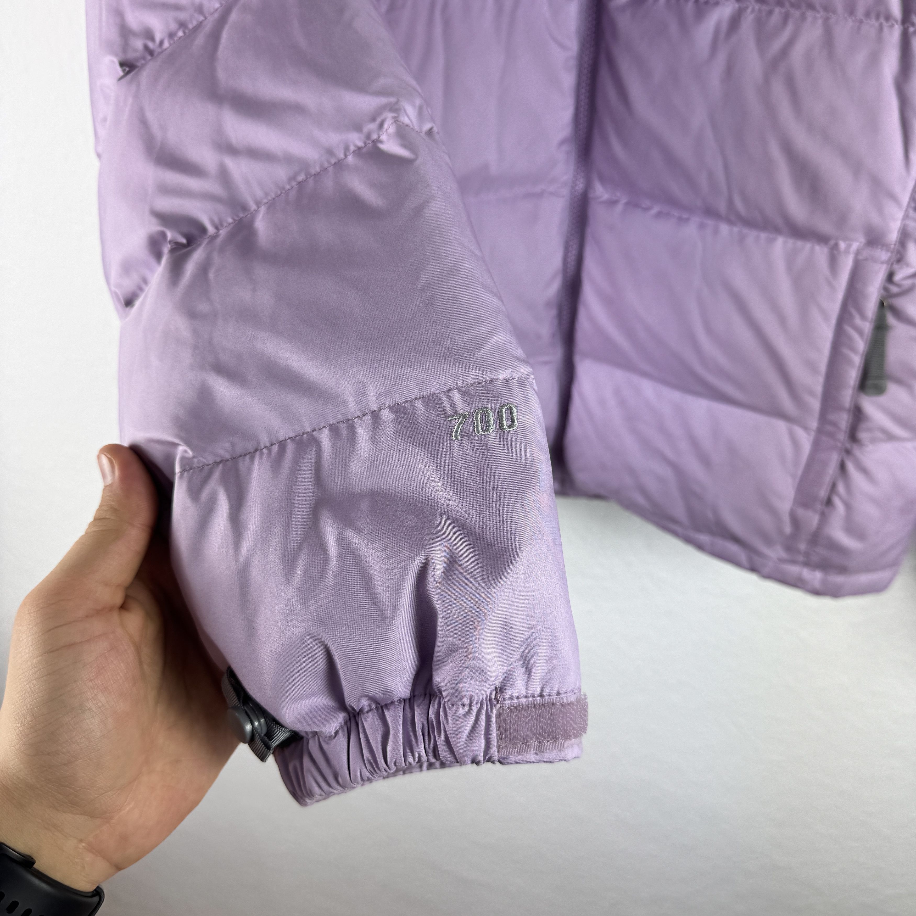 The North Face Women`s THE NORTH FACE 700 VINTAGE LILAC/PINK PUFFER JACKET Size S / US 4 / IT 40 - 9 Thumbnail