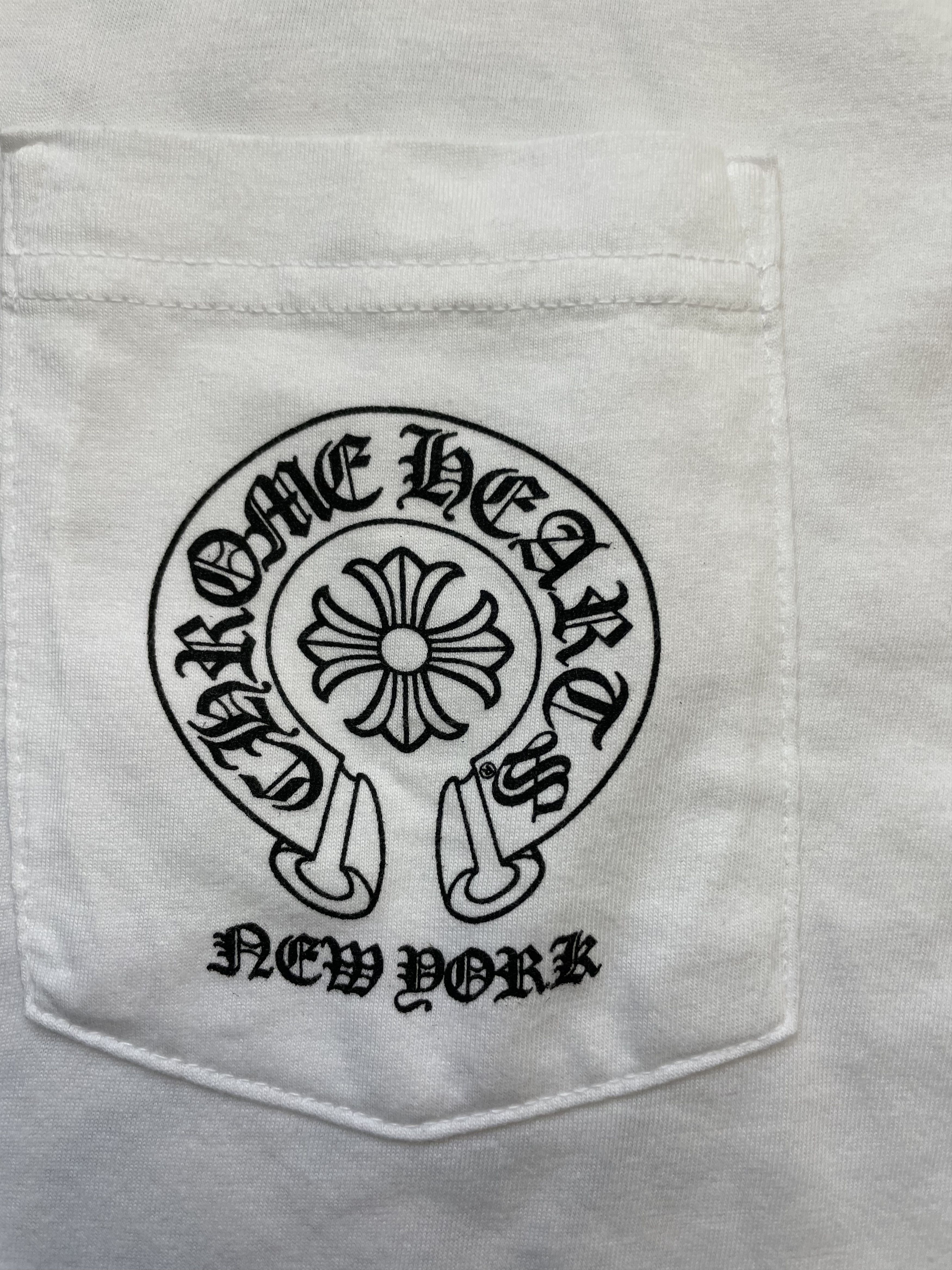 Chrome Hearts Chrome Hearts New York Horseshoe Short Sleeve T-shirt Tee Size US L / EU 52-54 / 3 - 4 Thumbnail