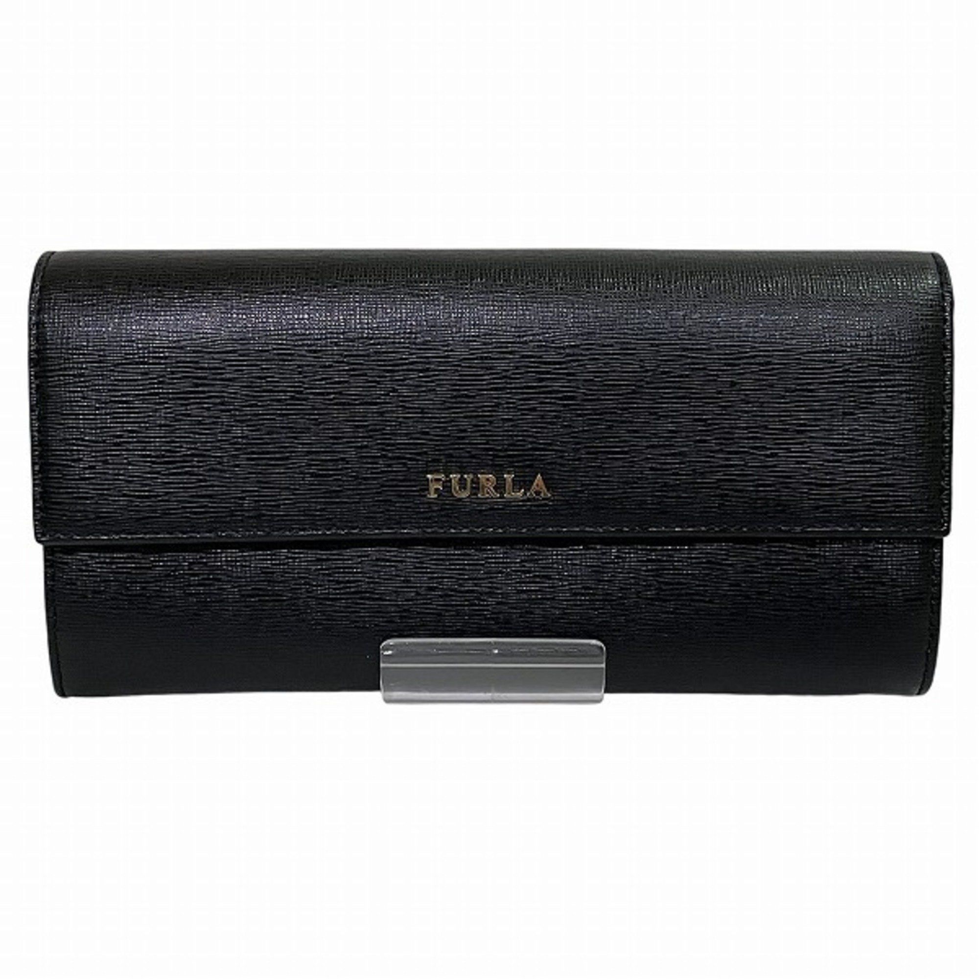 Furla FURLA Black Leather Bi-fold Wallet for Men and Women Size ONE SIZE - 1 Thumbnail