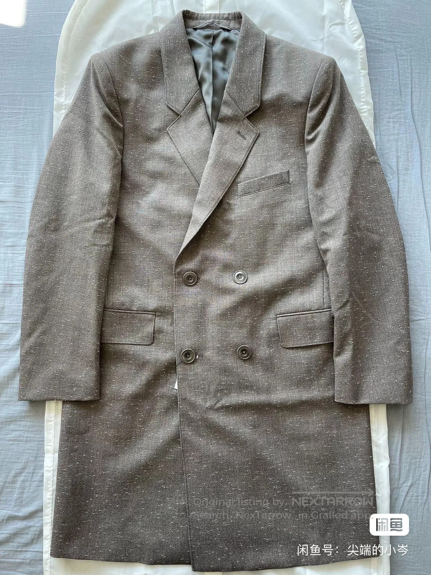 Christophe Lemaire Lemaire Wool Blend Double-Breasted Coat. Size US S / EU 44-46 / 1 - 6 Thumbnail