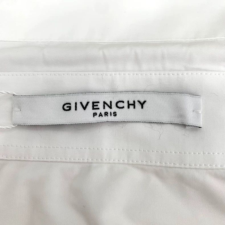 Givenchy Givenchy Givenchy White Long Sleeve ButtonUp Shirt -2507 Size US M / EU 48-50 / 2 - 5 Thumbnail