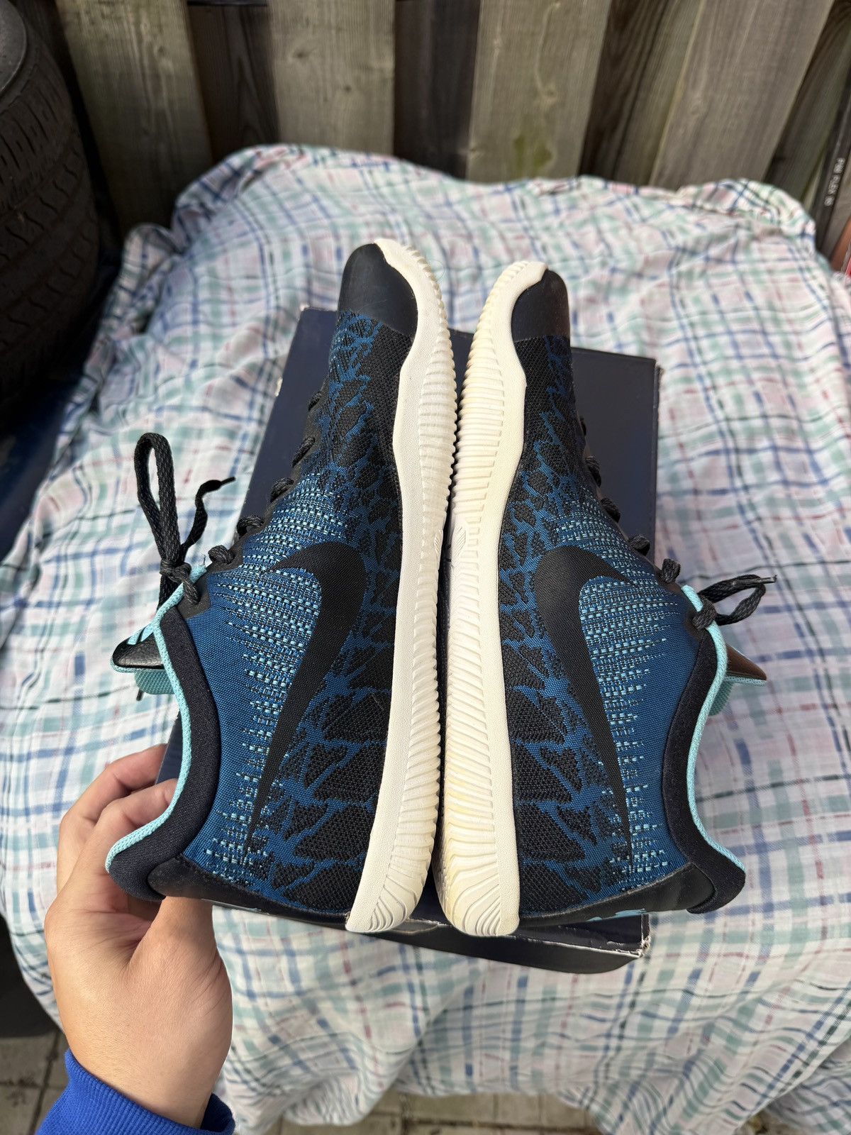 Nike Nike Kobe Mamba Rage Blue Nebula Size US 14 / EU 47 - 5 Thumbnail
