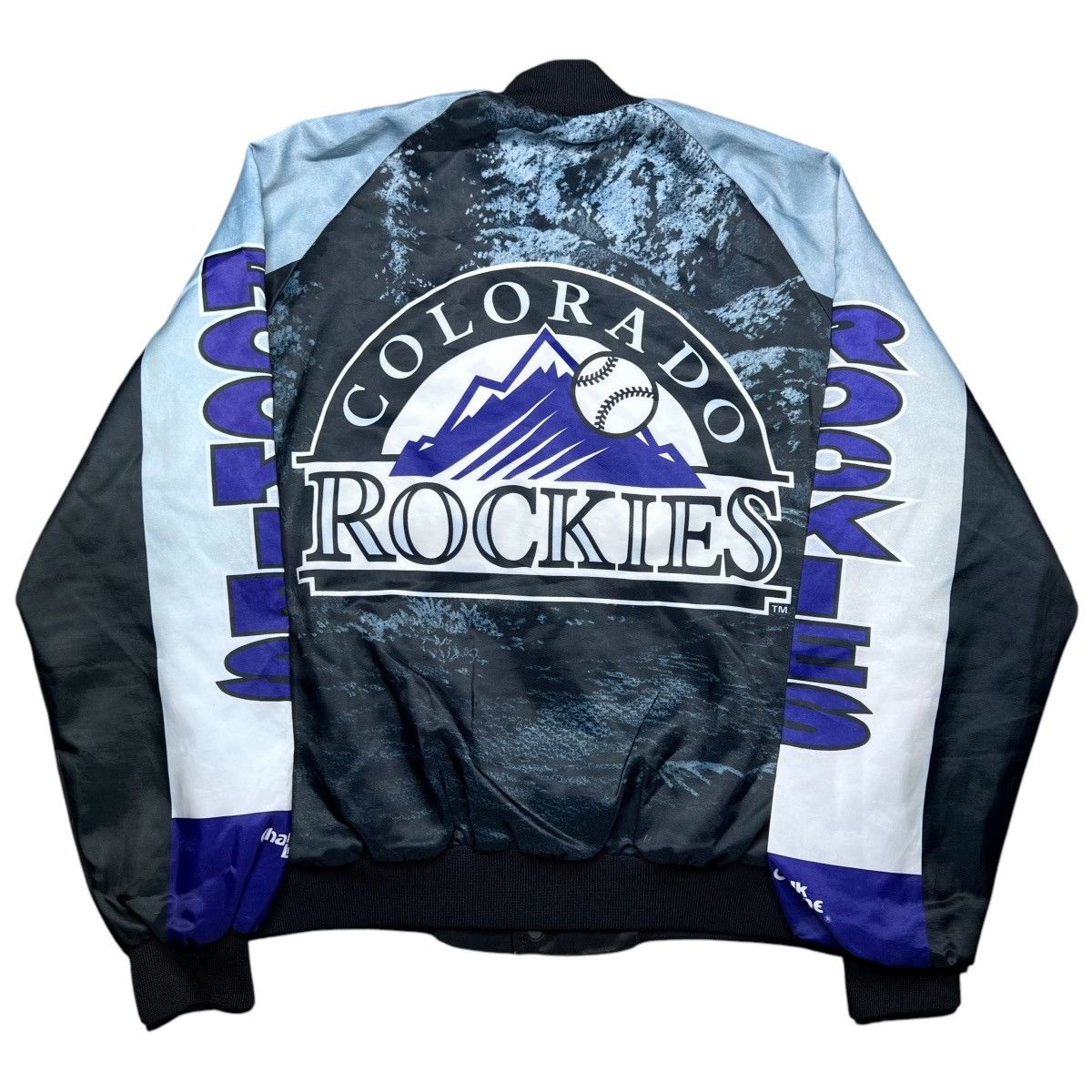 Chalk Line × MLB × Vintage 90s MLB Colorado Rockies 3D Graphic 