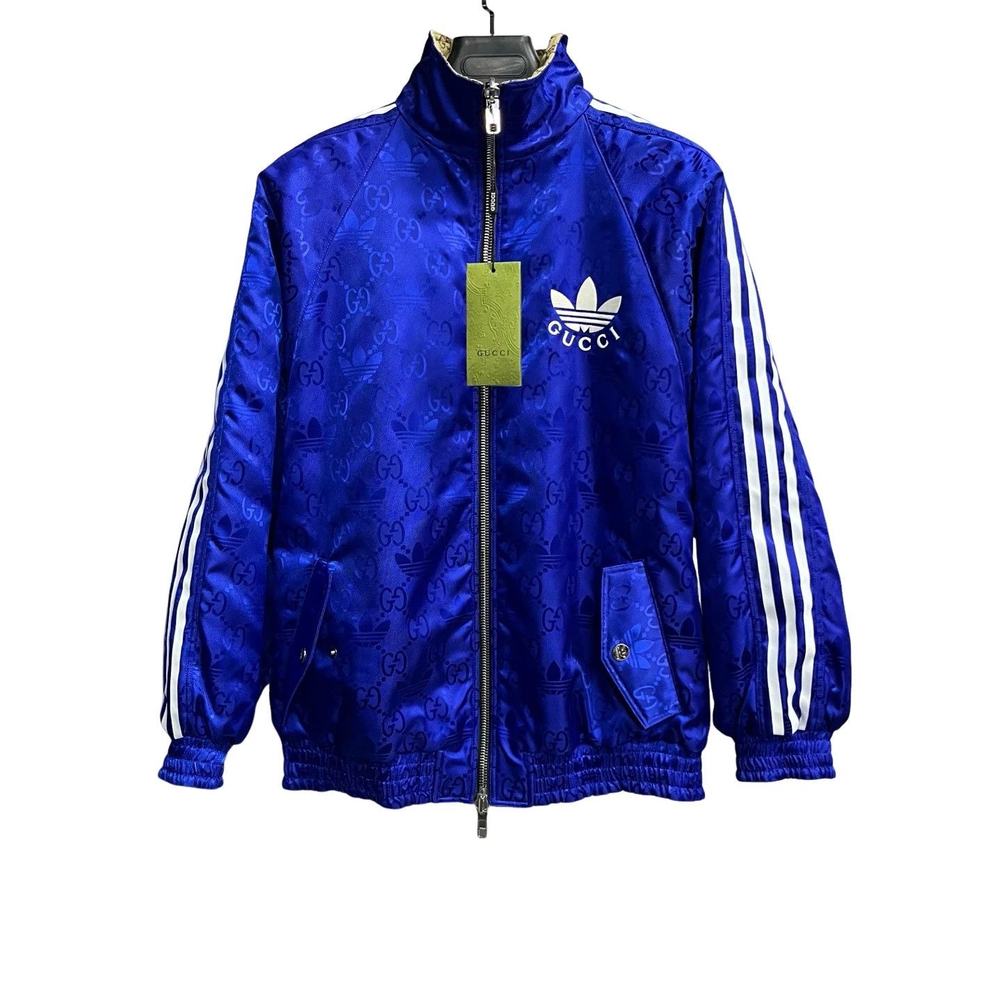 Gucci Gucci x Adidas Reversible Monogram Jacket Size 44 Size US S / EU 44-46 / 1 - 1 Thumbnail