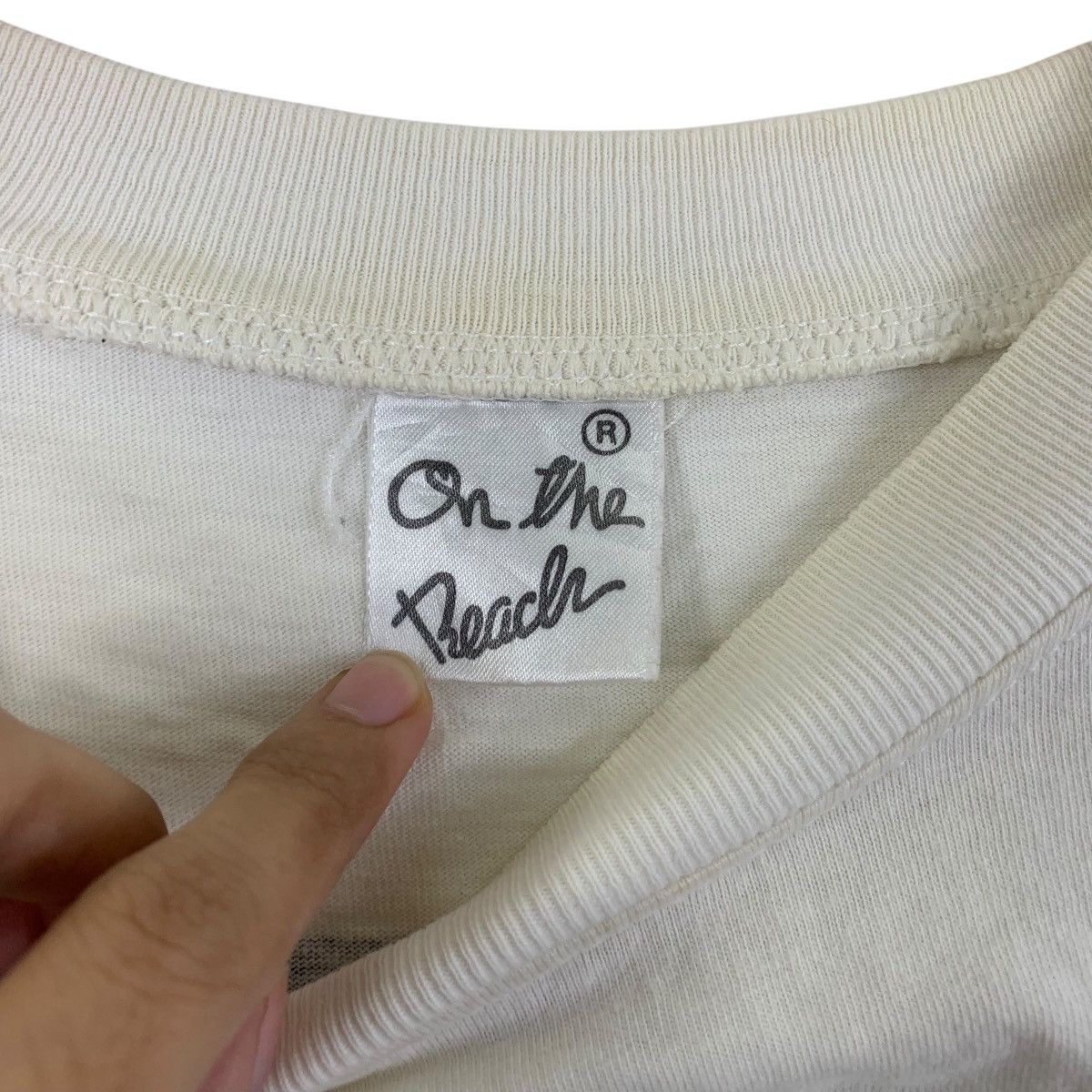 Vintage Vintage PHUKET THAILAND BEACH Hand Print Tee Shirt Top Size L / US 10 / IT 46 - 8 Thumbnail