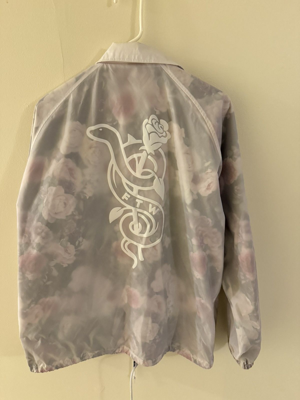 Vintage Floral Snake skater Windbreaker Size US L / EU 52-54 / 3 - 4 Thumbnail