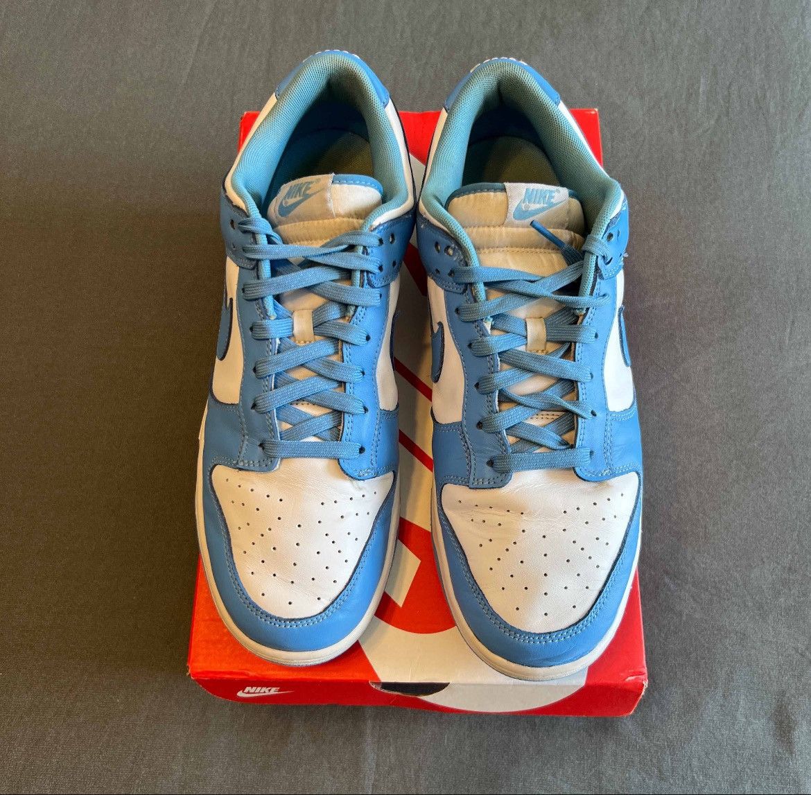 Nike Nike Dunk Low Retro UNC Size 13 DD1391 102 Size US 13 / EU 46 - 3 Thumbnail