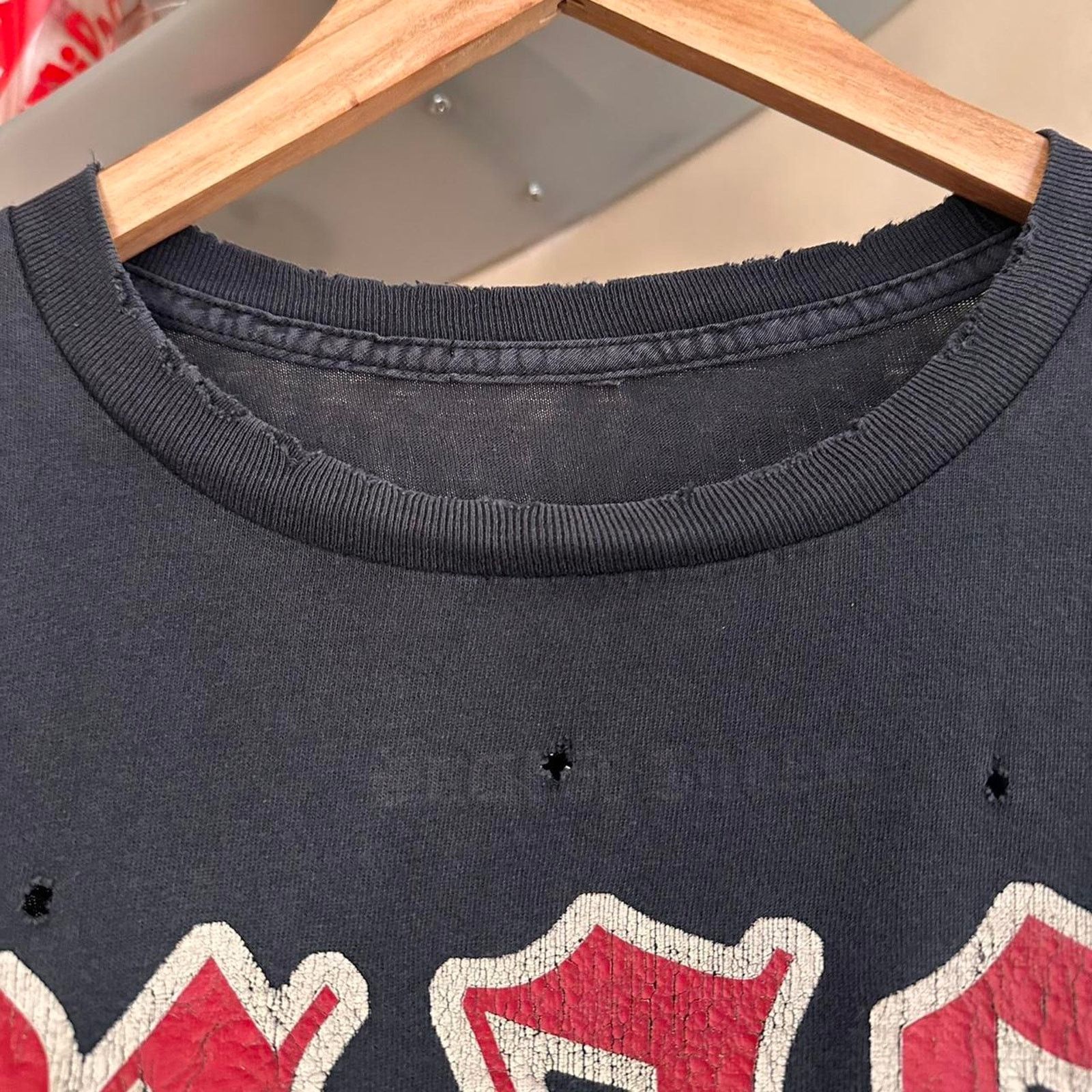 Band Tees × Rap Tees Vintage Y2K Saint Midas Nas Distressed Rap Tee Shirt Size US XL / EU 56 / 4 - 4 Thumbnail