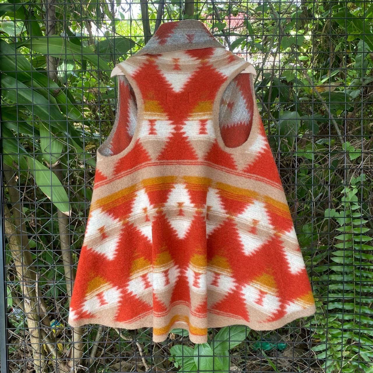 Aran Isles Knitwear × Aztech Mountain Vtg Mac & Co Made in Italy Knitted Cloap & Capes Size M / US 6-8 / IT 42-44 - 6 Thumbnail