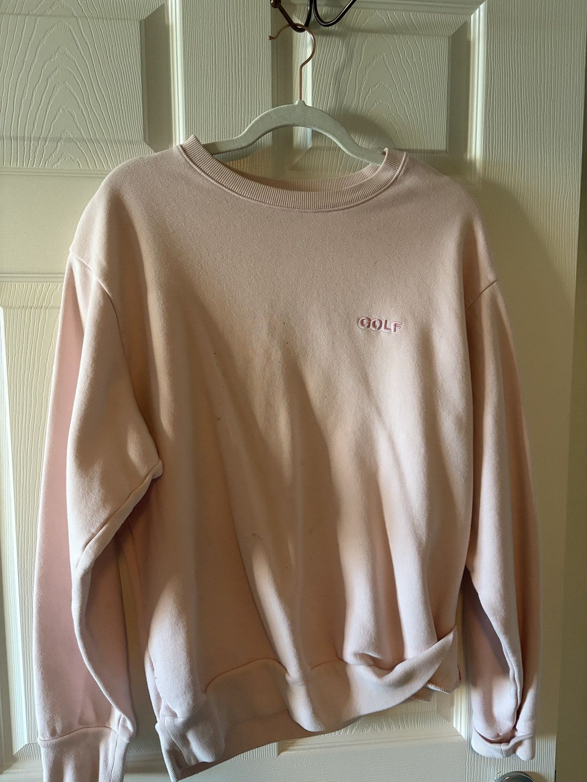 Golf Wang Golf Wang Pink Mini-Logo Crewneck Size US L / EU 52-54 / 3 - 1 Thumbnail