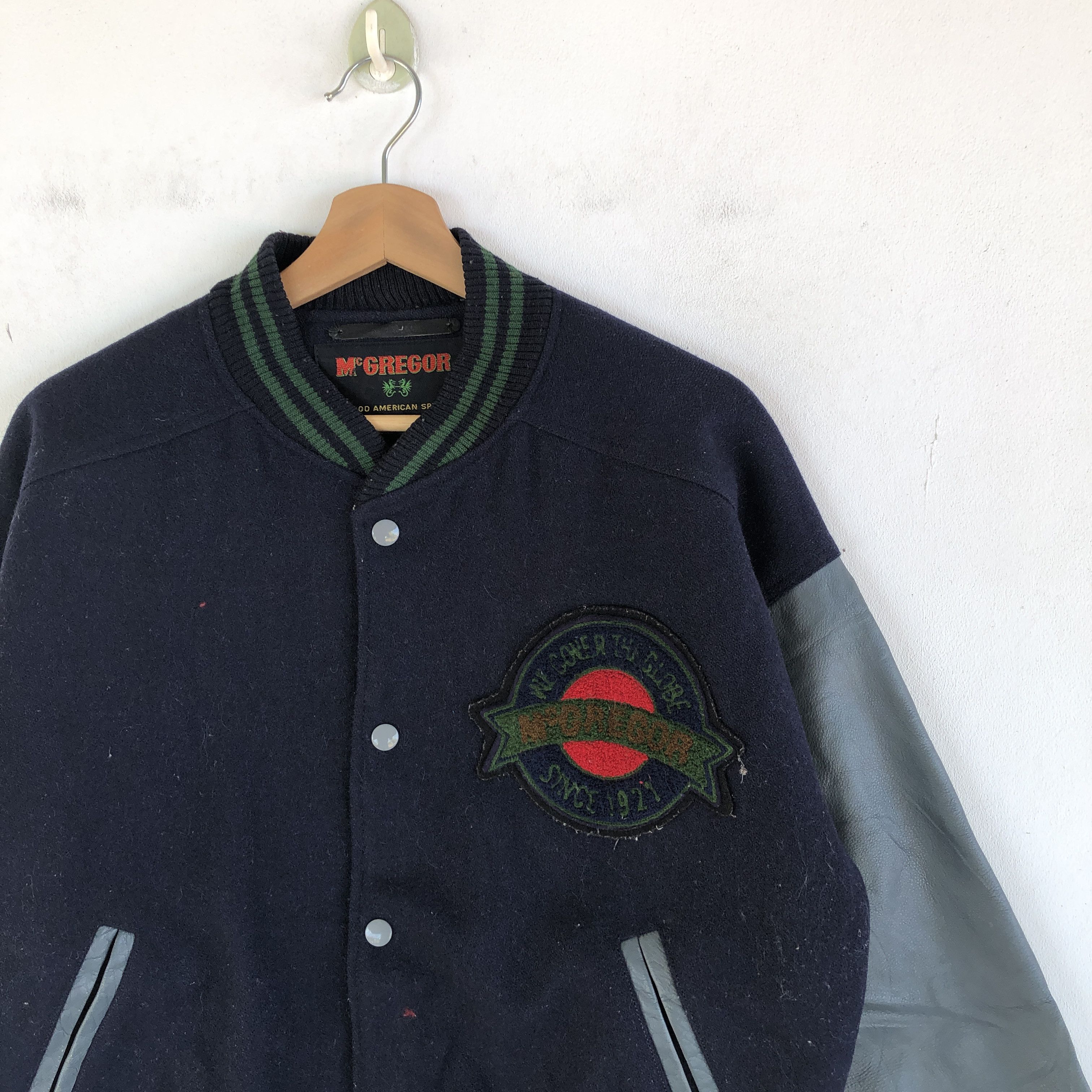 McGregor Vintage McGregor Varsity Jacket McGregor Leather Wool Jacket Size US M / EU 48-50 / 2 - 4 Thumbnail