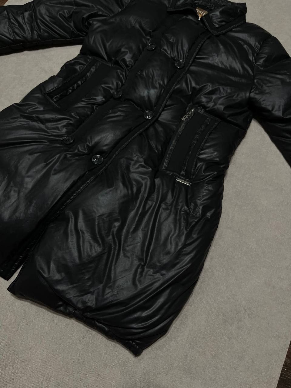 John Galliano John Galliano Women`s Down Puffer Coat Vintage Black Jacket Size M / US 6-8 / IT 42-44 - 4 Thumbnail