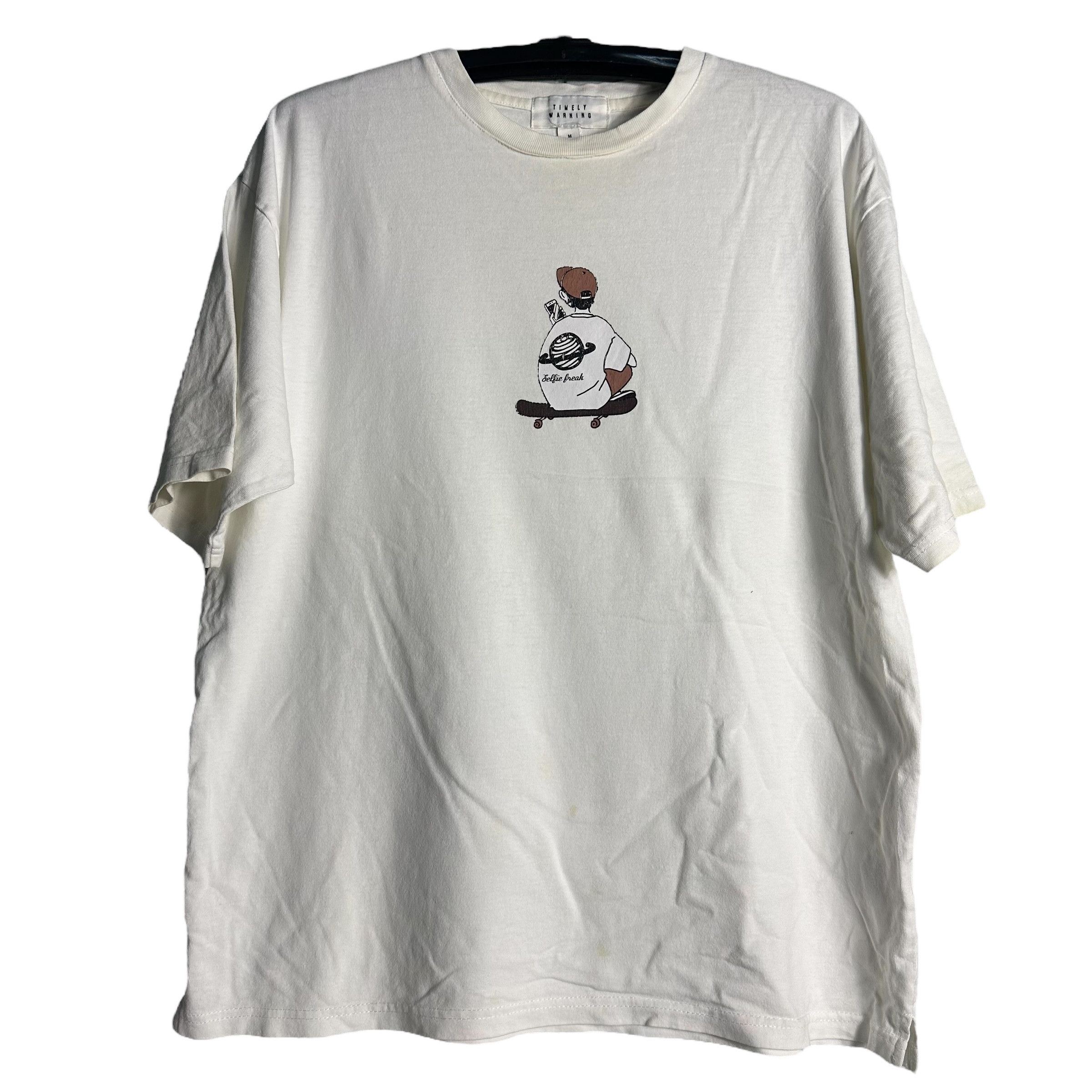 Alstyle × Japanese Brand 🔥RARE🔥Timely Warning Japanese Streetwear T-shirt Size US M / EU 48-50 / 2 - 1 Thumbnail