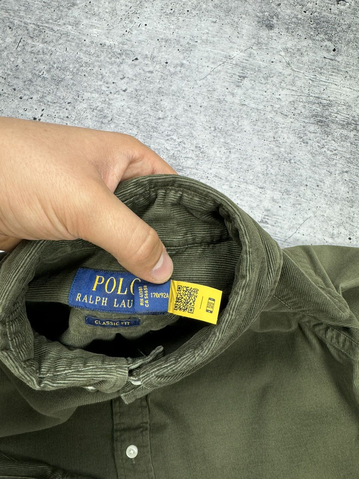 Designer × Polo Ralph Lauren Vintage Y2K Ralph Lauren Corduroy Flannel Shirt Travis Scott Size US S / EU 44-46 / 1 - 12 Thumbnail