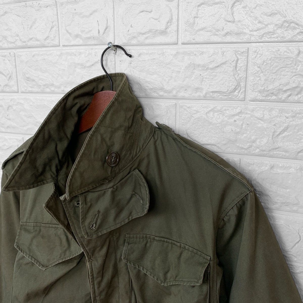 Vintage RARE! TRUE VINTAGE 40S FIELD JACKET M 1943 WWII INSPECTOR Size US S / EU 44-46 / 1 - 7 Thumbnail