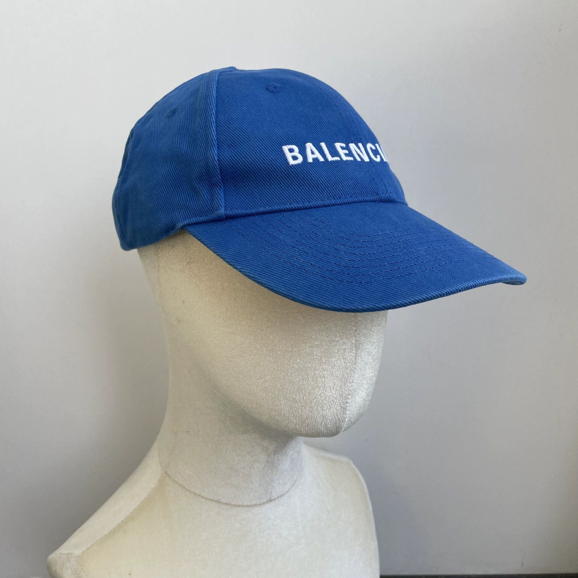 Balenciaga Balenciaga 98 New Logo-embroidered Baseball Cap Men's L/59cm Size ONE SIZE - 2 Thumbnail