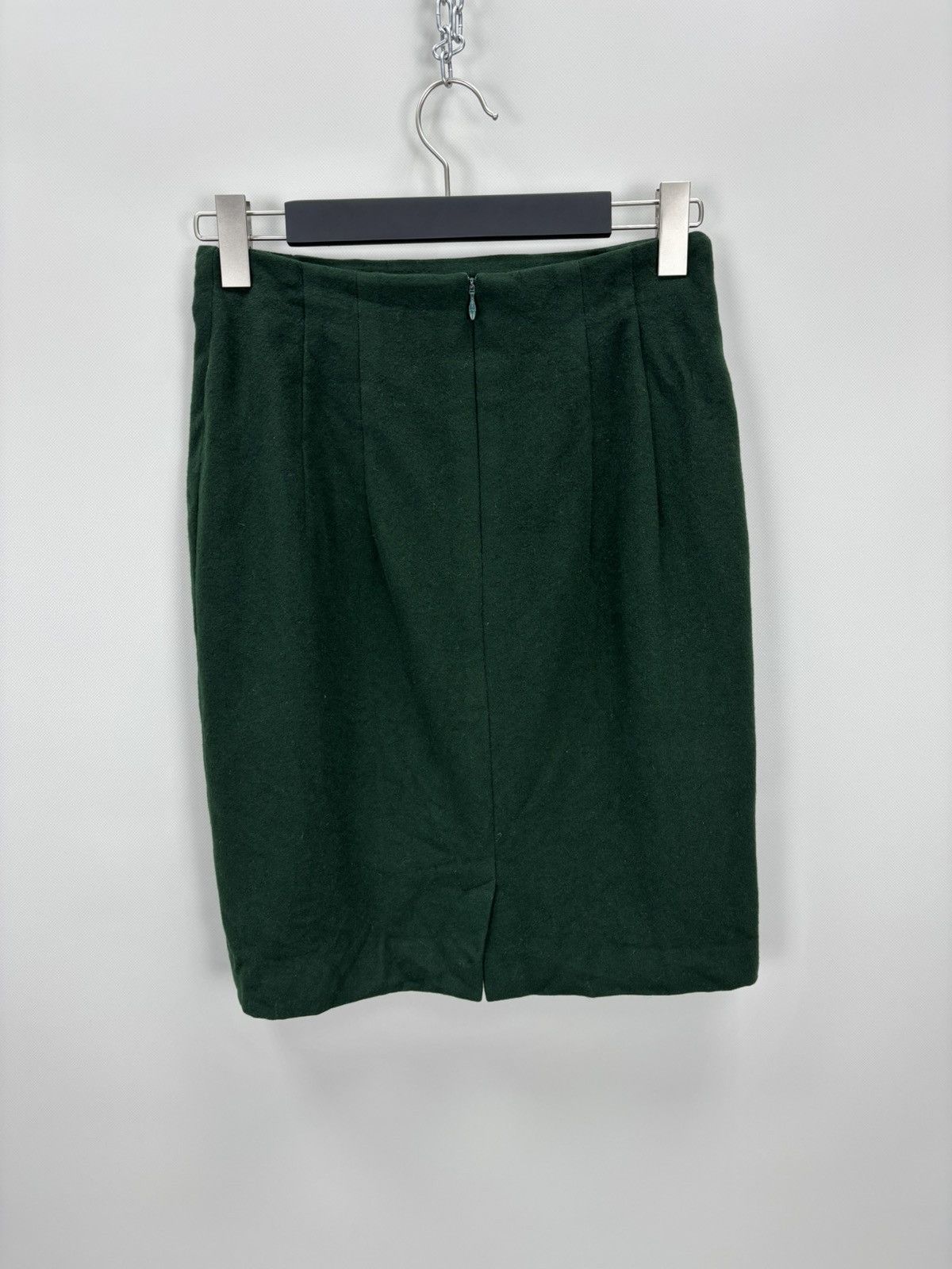 Jil Sander Womens skirt Jil Sander Size S Color Green Size 25" / US 0 / IT 36 - 5 Thumbnail