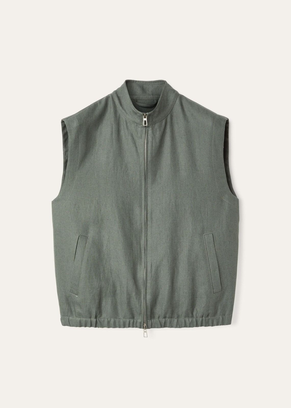 Loro Piana o1srvl11e0325 FAO0842 Vest in Green Size US XL / EU 56 / 4 - 1 Thumbnail