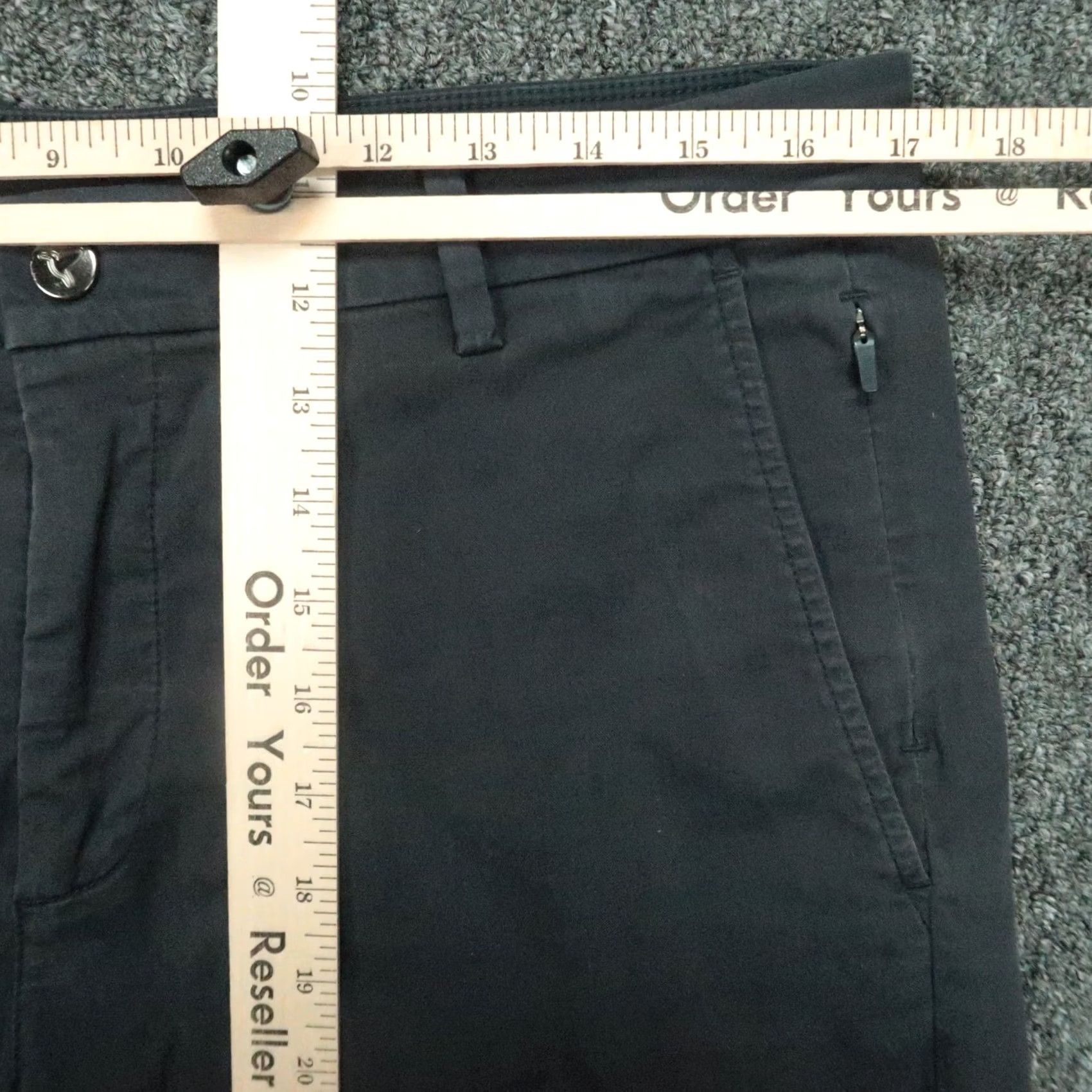 Vintage Birddogs Pants Mens 34x34 Gray Chino Stretch Khakis Zip Pocket Stretch Shirt? Size US 34 / EU 50 - 7 Thumbnail