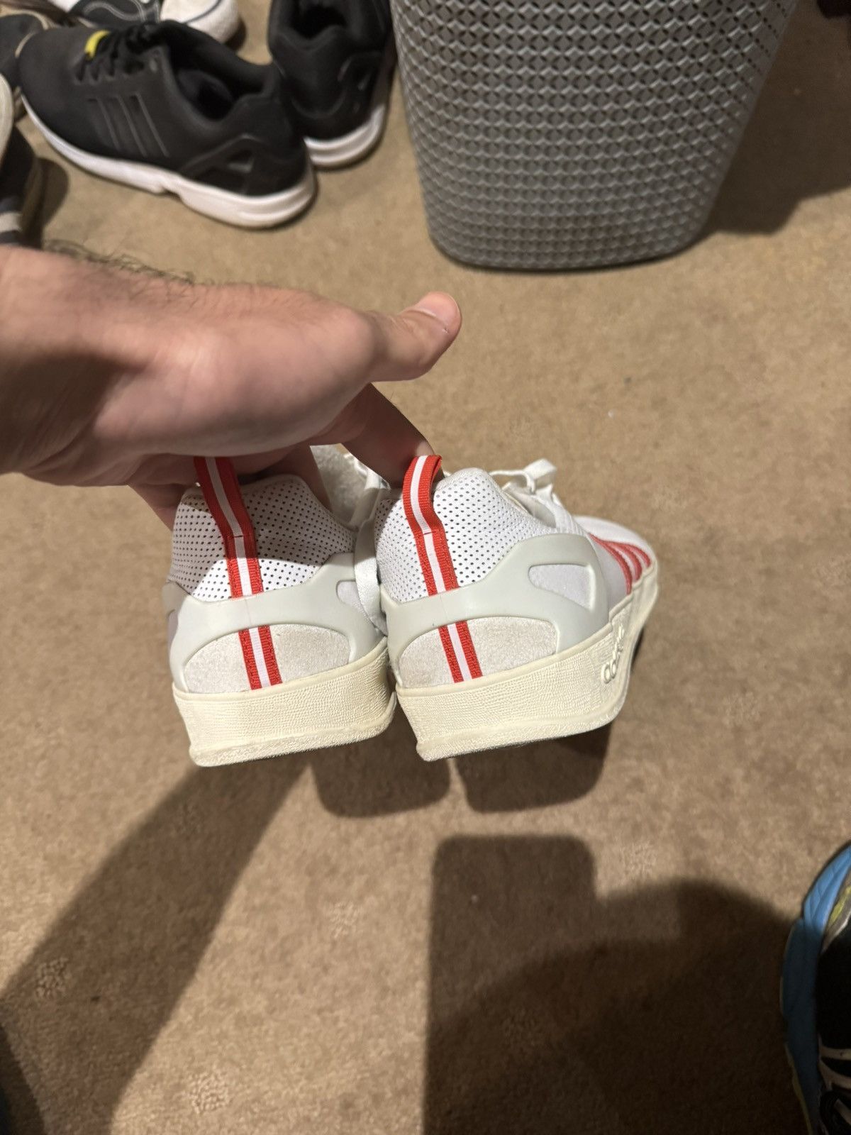 Adidas × Palace Palace pro red white us12.5 Size US 12.5 / EU 45-46 - 4 Thumbnail