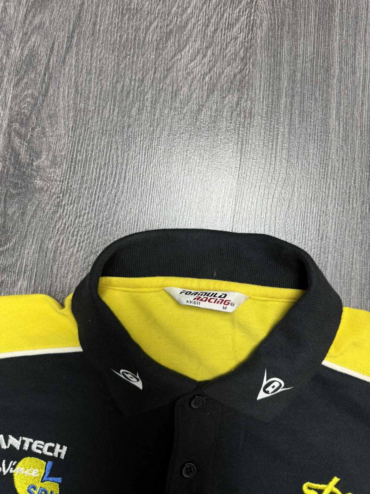 Dunlop × Formula 1 90s Vintage Racing Polo Shirt Dunlop F-1 Size US M / EU 48-50 / 2 - 5 Thumbnail
