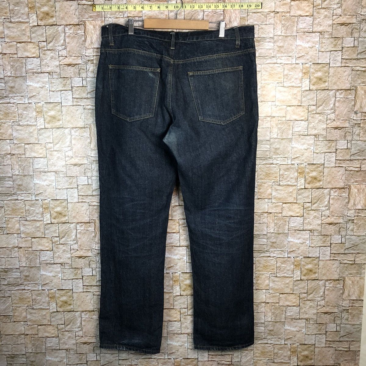 Japanese Brand Japanese Brand Blue Denim Pants #7579 Size US 37 - 12 Thumbnail