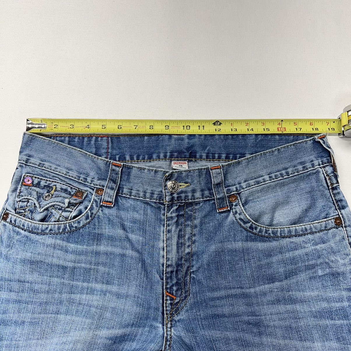 True Religion True Religion Jeans Blue Straight Flap Denim Ricky Washed Size US 36 / EU 52 - 21 Thumbnail