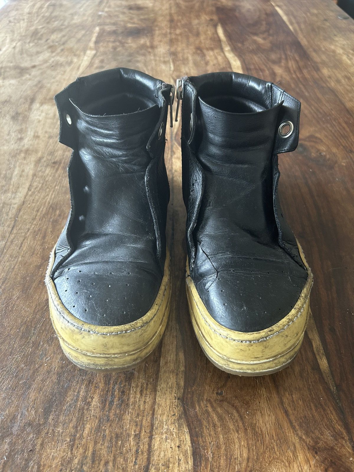 Rick Owens SS2016 Rick Owens Cyclops Mainline Island Dunks Size US 7 / EU 40 - 3 Thumbnail