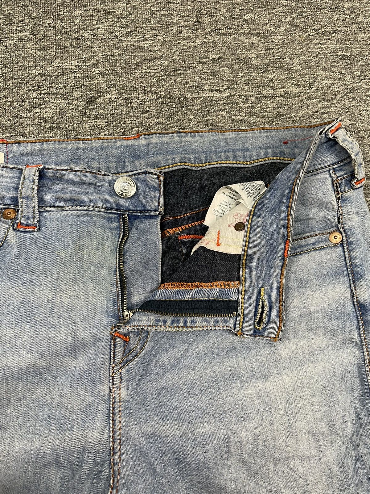 True Religion × Vintage Vintage True Religion Curvy Skinny Denim Stretch Jeans 34x39 Size US 34 / EU 50 - 3 Thumbnail