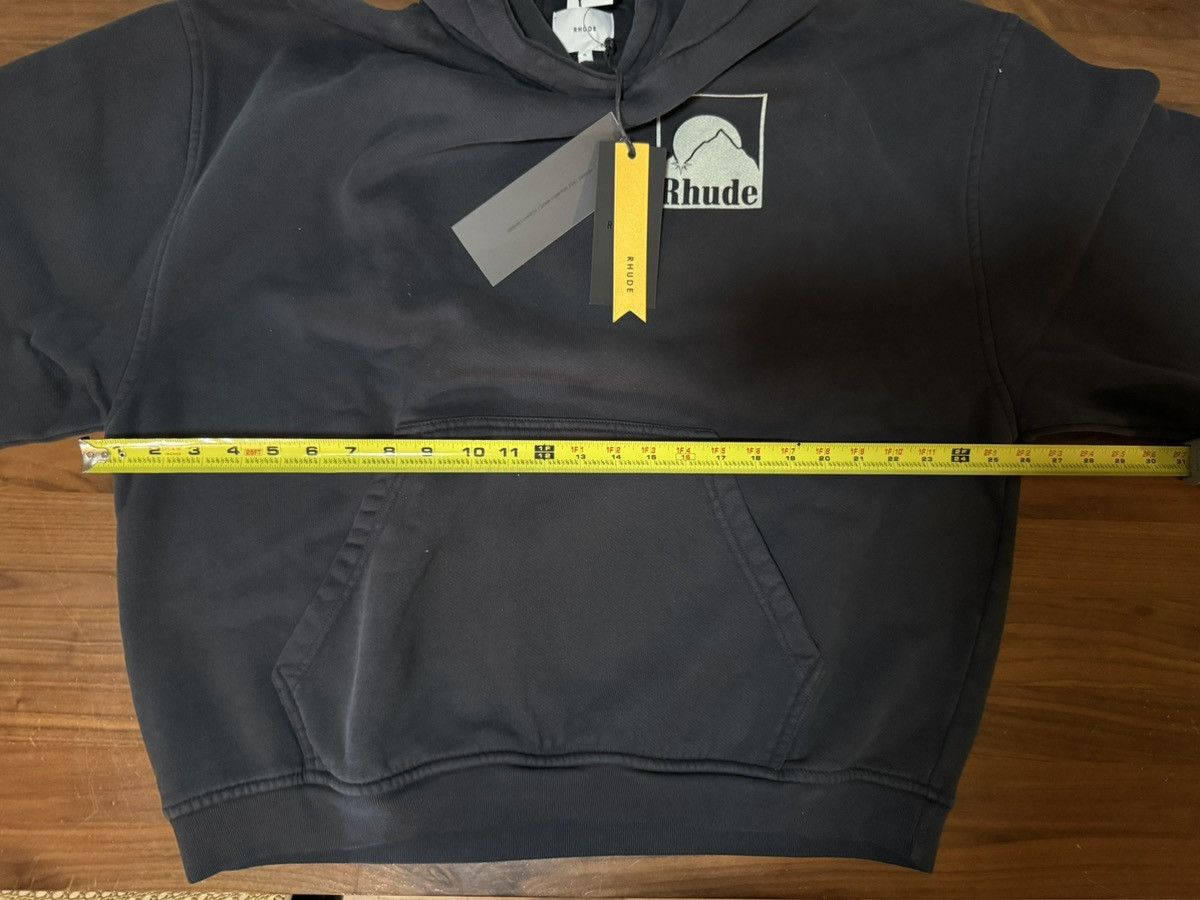 Rhude RHUDE MOONLIGHT BADGE HOODIE VINTAGE BLACK Men’s Size XL Size US XL / EU 56 / 4 - 12 Thumbnail