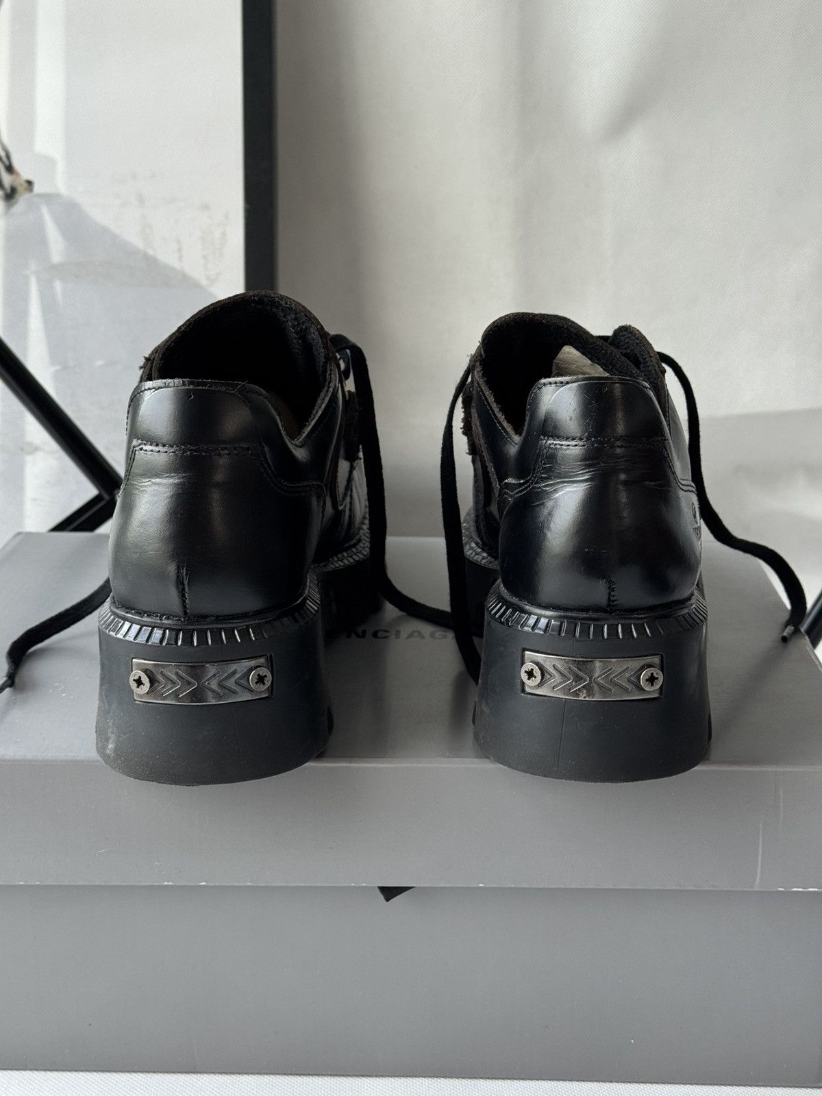 Vintage Avant Garde boots high platform shoes rare Memphis Kanye Size US 10 / EU 43 - 9 Thumbnail