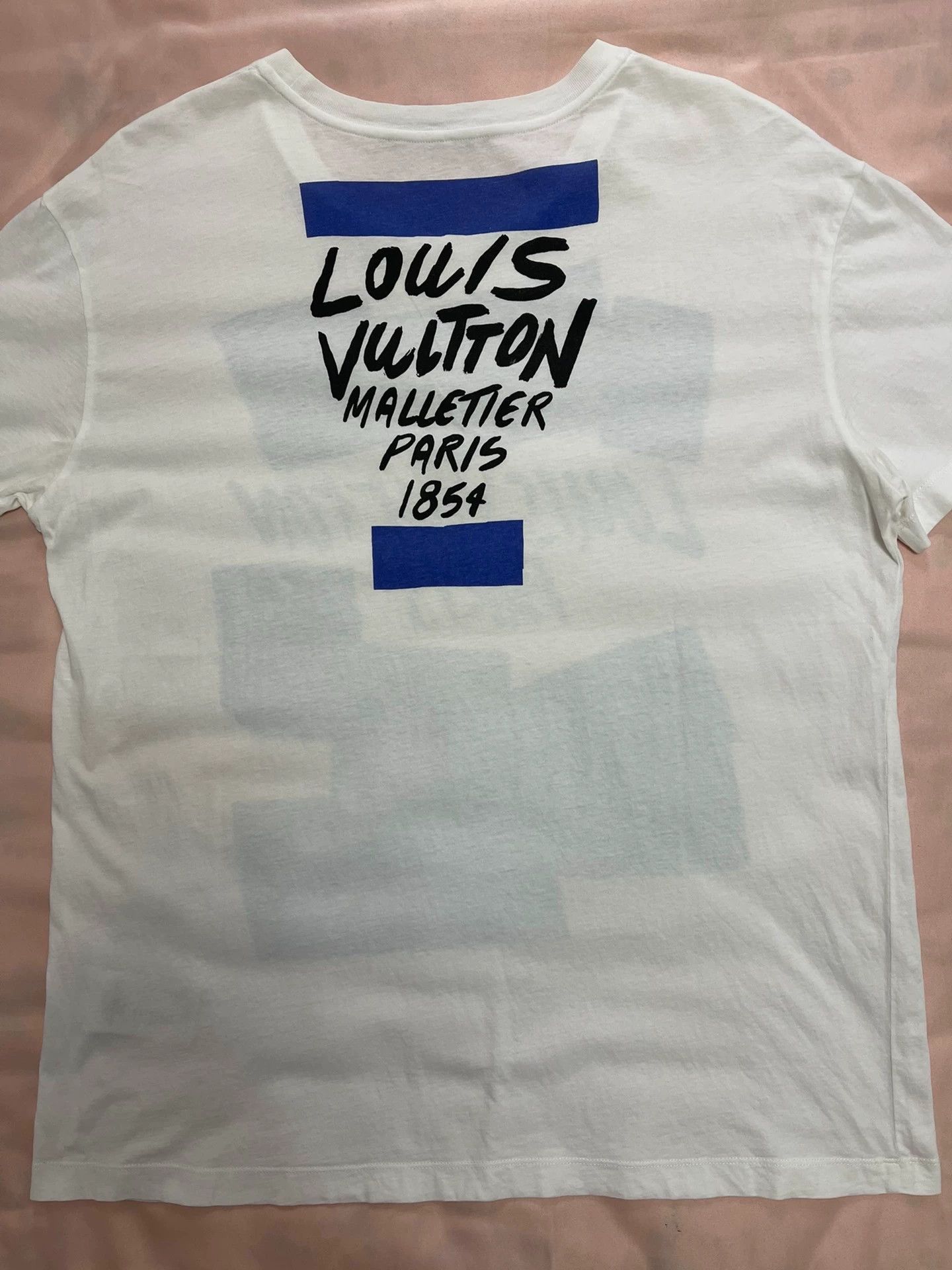 Louis Vuitton Louis Vuitton basic white T-shirt men's L Size US L / EU 52-54 / 3 - 2 Thumbnail