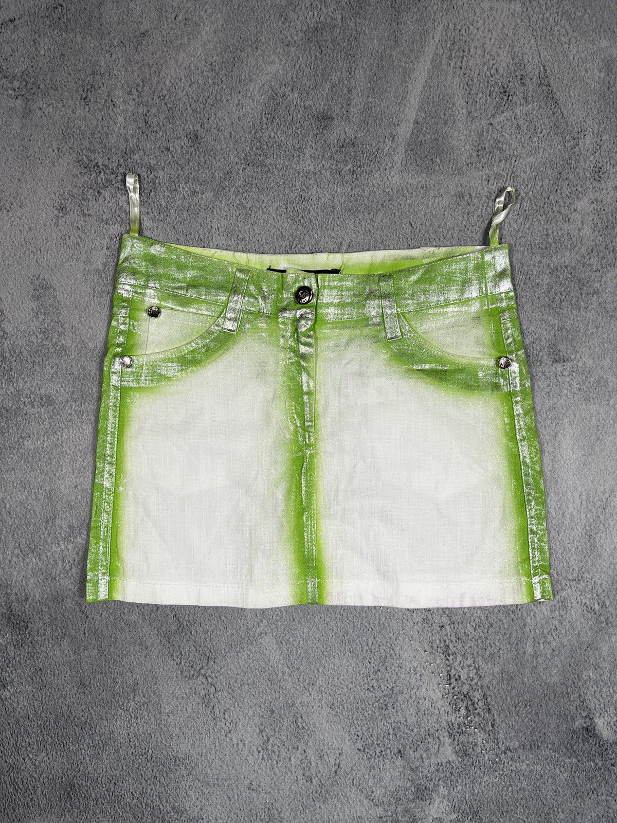 Japanese Brand × Vintage Vintage Y2K Japanese mini skirt streetwear style size 26 Size 26" / US 2 / IT 38 - 1 Thumbnail