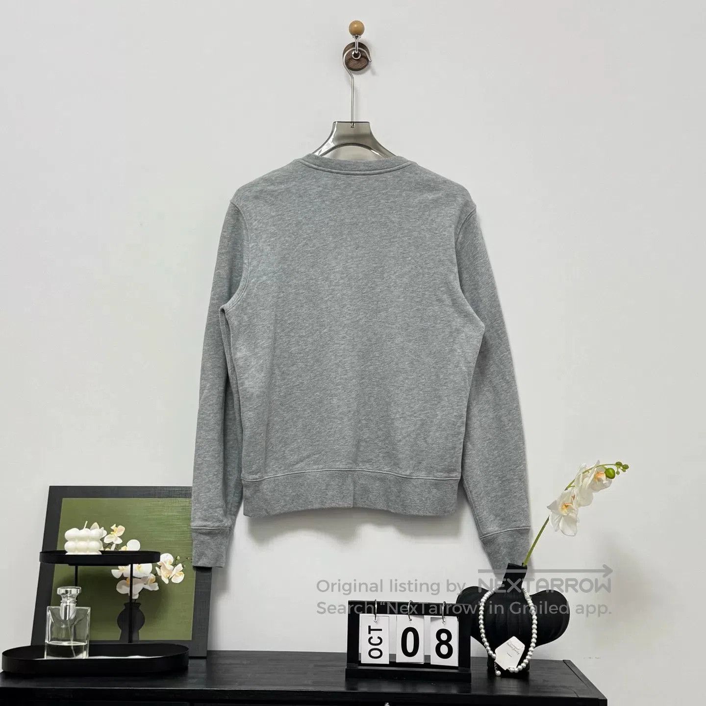 Burberry Burberry Gray Color Block Sweatshirt XS. Size US XS / EU 42 / 0 - 2 Thumbnail