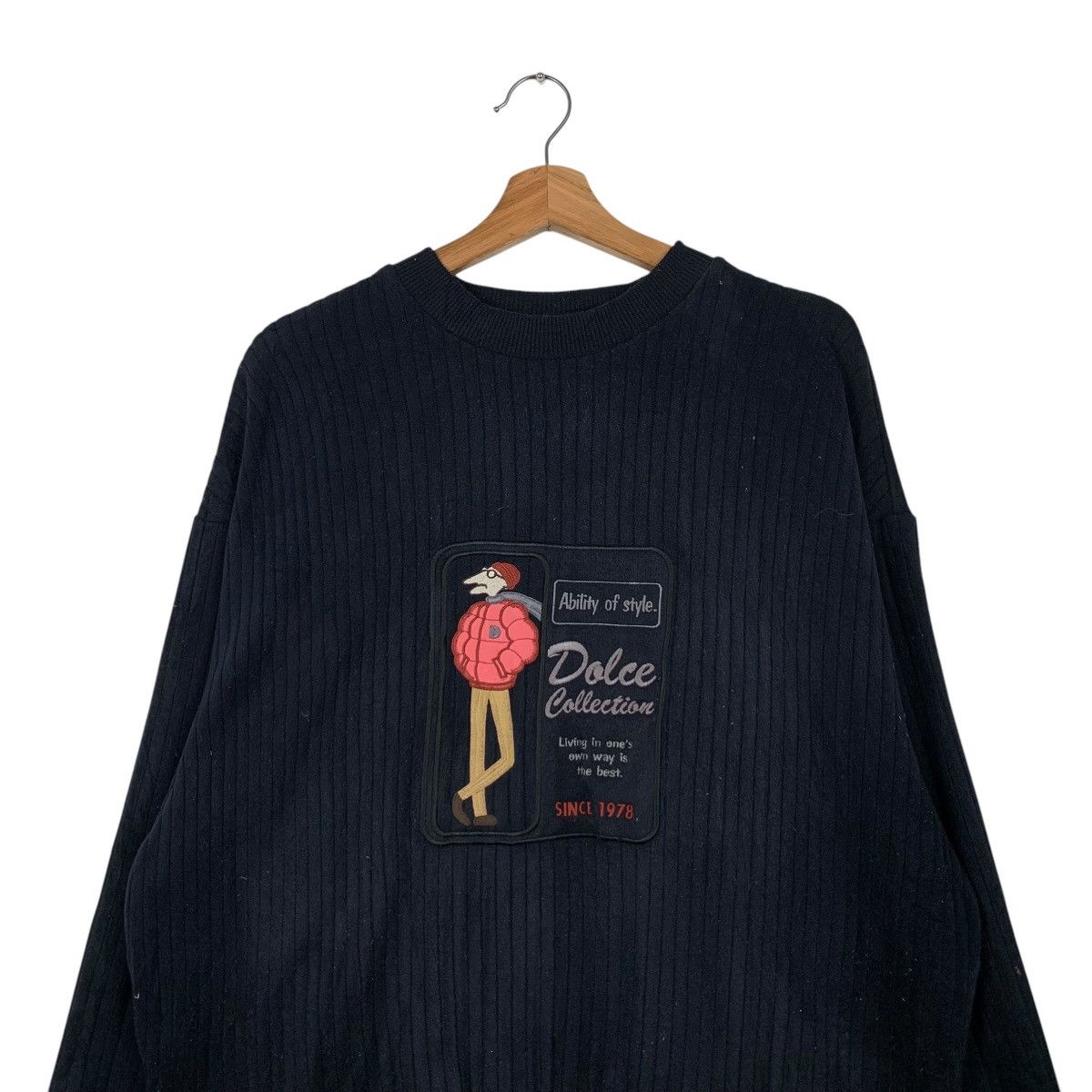 Japanese Brand DOLCE Japan Ability of Style Crewneck Sweatshirt #2049-C89 Size US L / EU 52-54 / 3 - 2 Thumbnail