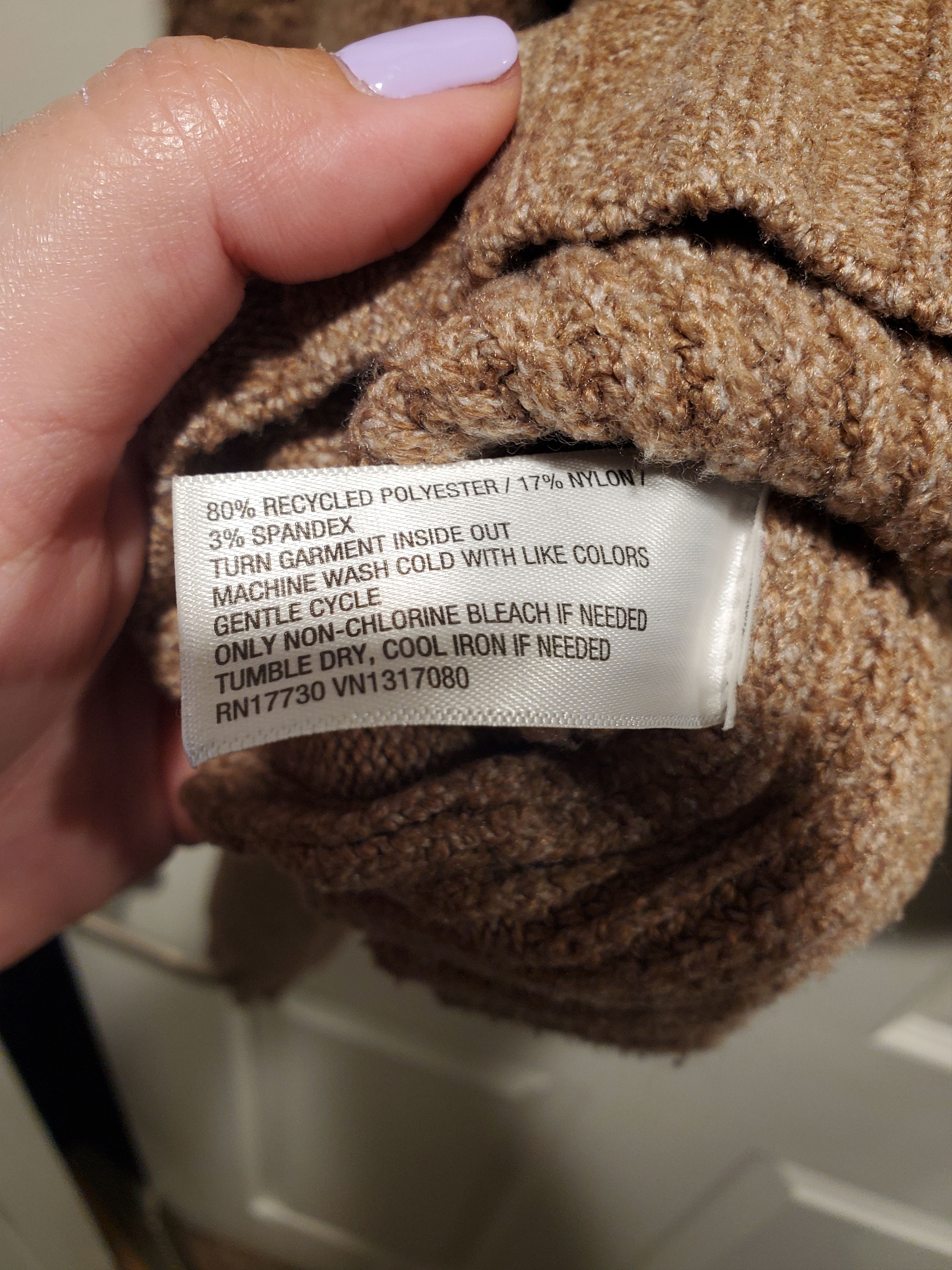 Other Wild Fable Beige Soft Cropped Knit Sweater-size XL Size XL / US 12-14 / IT 48-50 - 2 Thumbnail