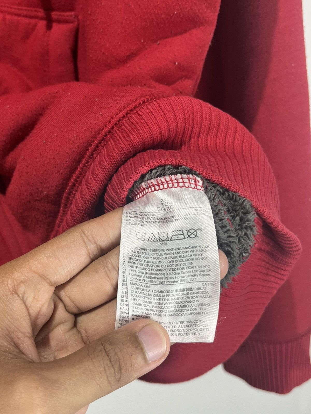 Gap × Yeezy Vintage Gap Sherpa Hoodie Zipper Size US XL / EU 56 / 4 - 6 Thumbnail