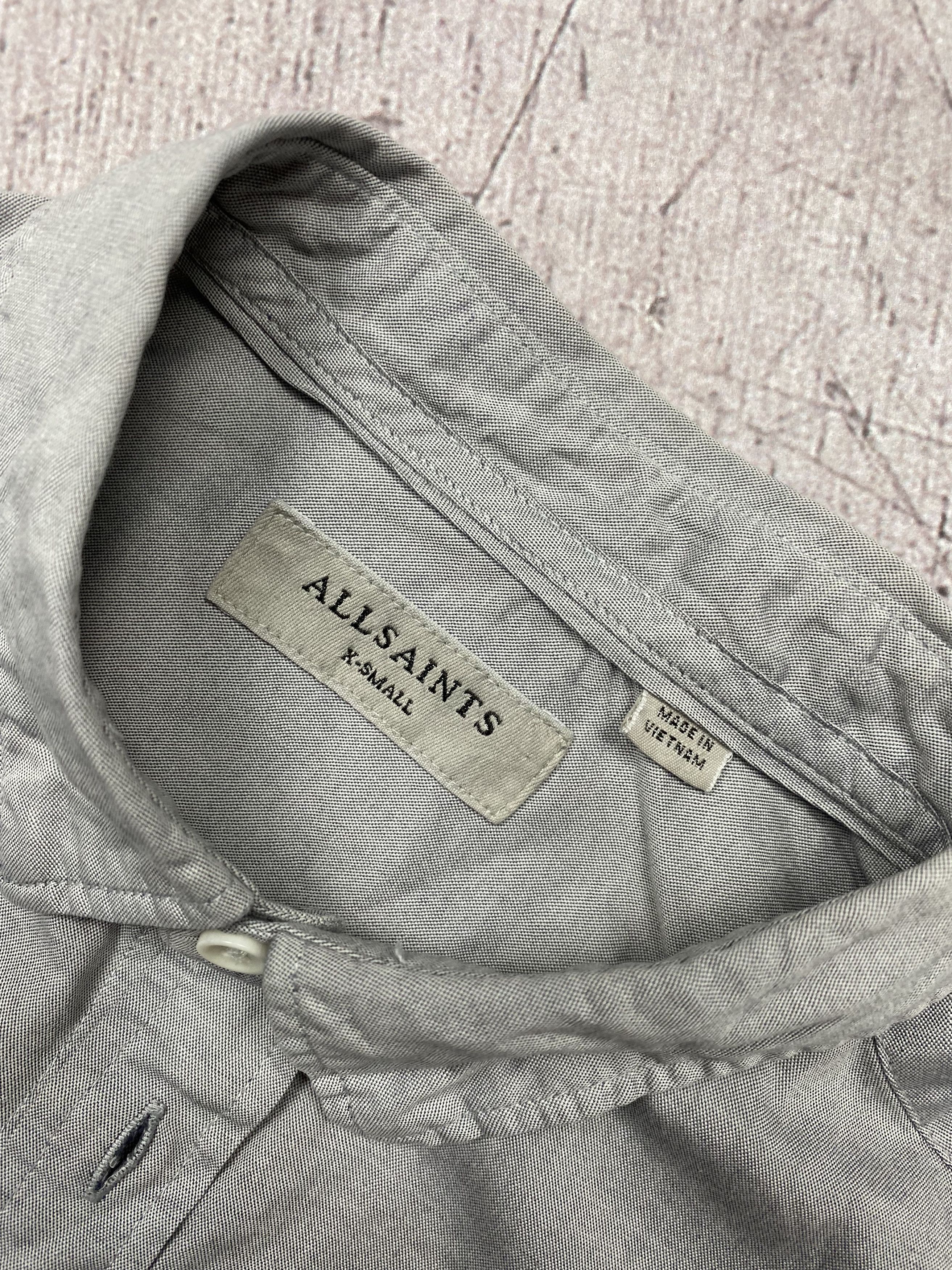 Allsaints Allsaints Vintage Redondo Mens Long Sleeve Shirt Size US XS / EU 42 / 0 - 4 Thumbnail