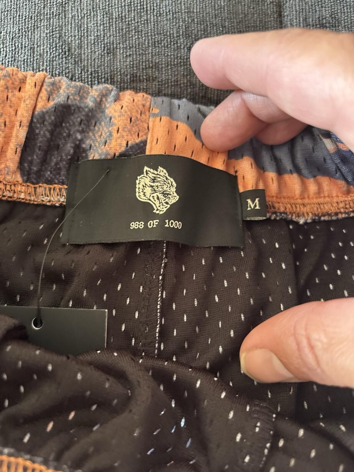 Nigel Cabourn Darc Sport Shorts Med NWT Patch Liam Camo Mesh Size US 32 / EU 48 - 7 Thumbnail