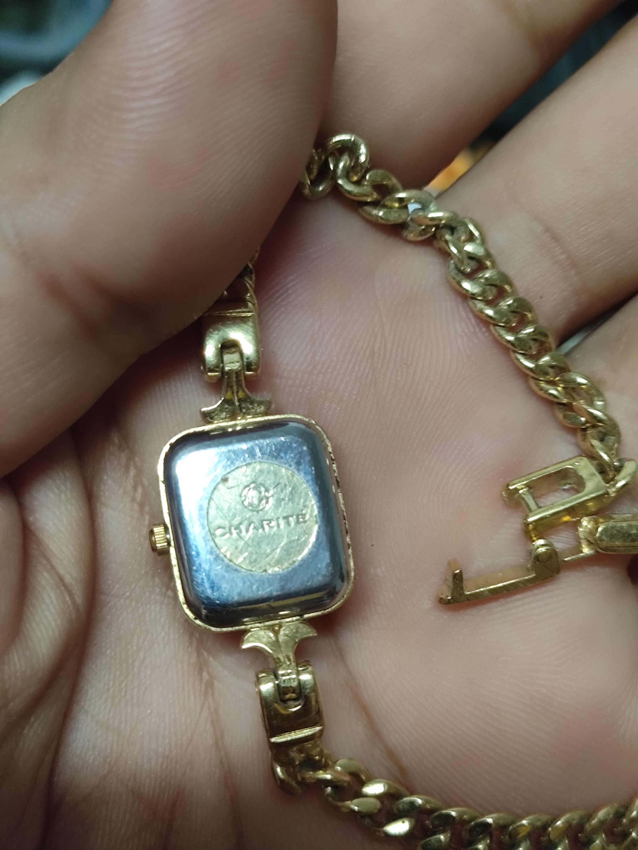 Japanese Brand Luxury Gold Color Bracelet Watch By CHARITE JAPAN Size ONE SIZE - 11 Thumbnail