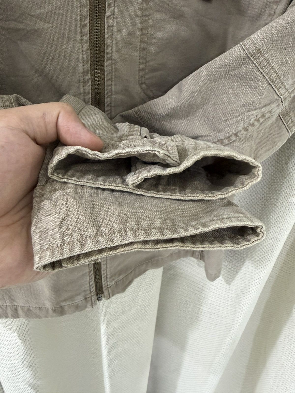 Japanese Brand Uniqlo Original Garment Military Zipper Jacket Hoodie Size US L / EU 52-54 / 3 - 5 Thumbnail