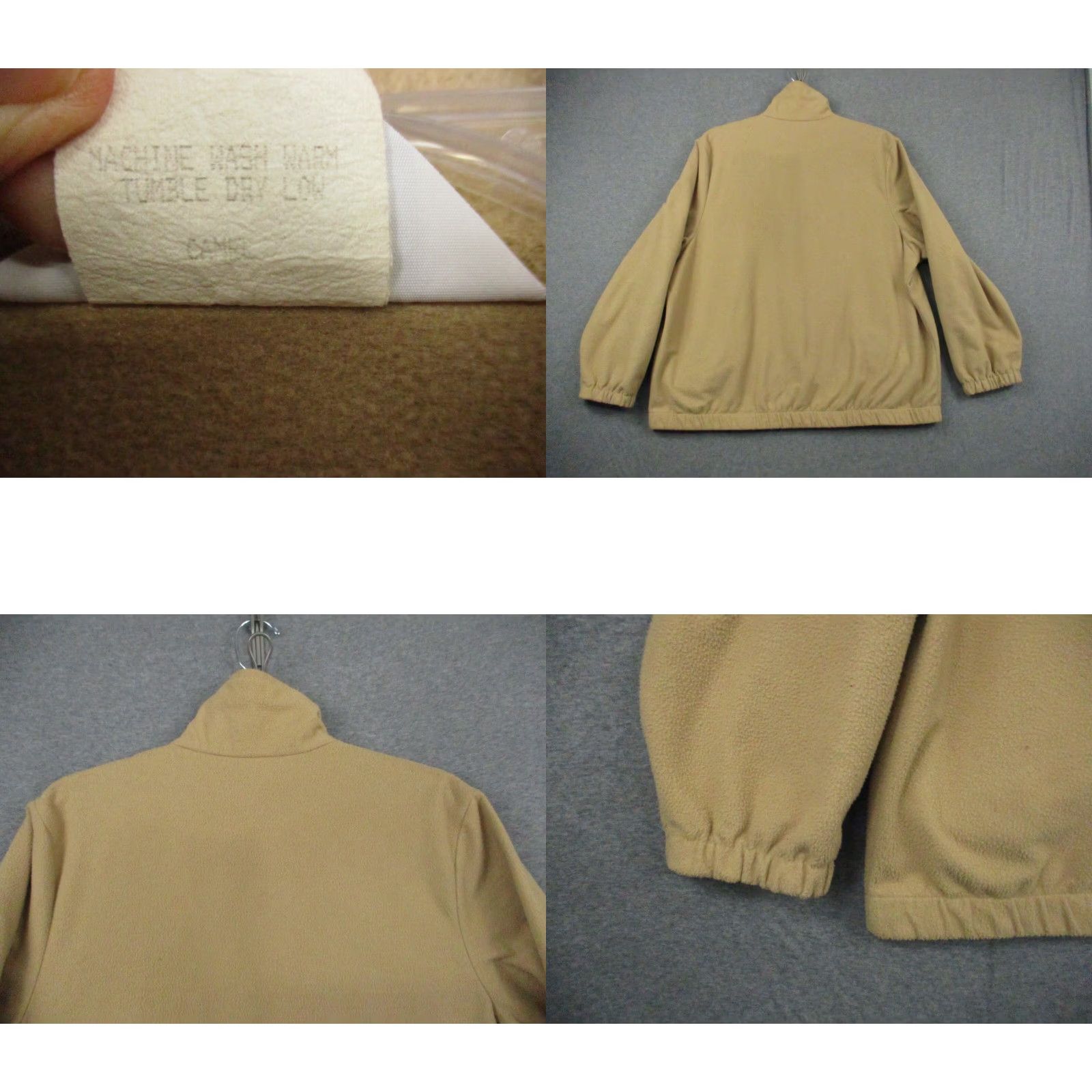 Blair VINTAGE Blair Jacket Women XL Fleece Brown Made in USA Pockets Full Zip USA Theme 90s? Size XL / US 12-14 / IT 48-50 - 8 Thumbnail