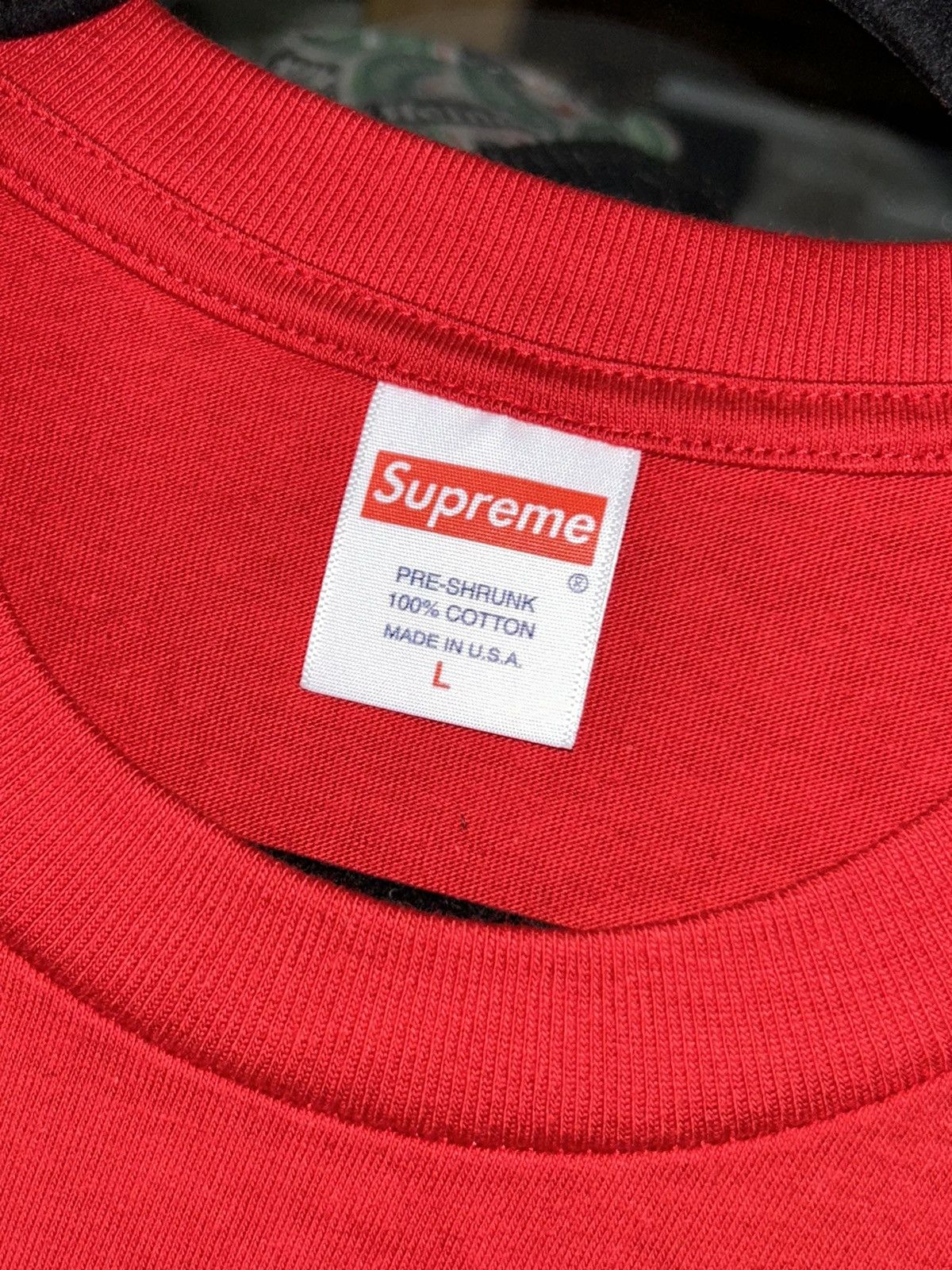 Supreme Supreme Blank Tee Shirt T/Shirt size Large NEW Size US L / EU 52-54 / 3 - 3 Thumbnail