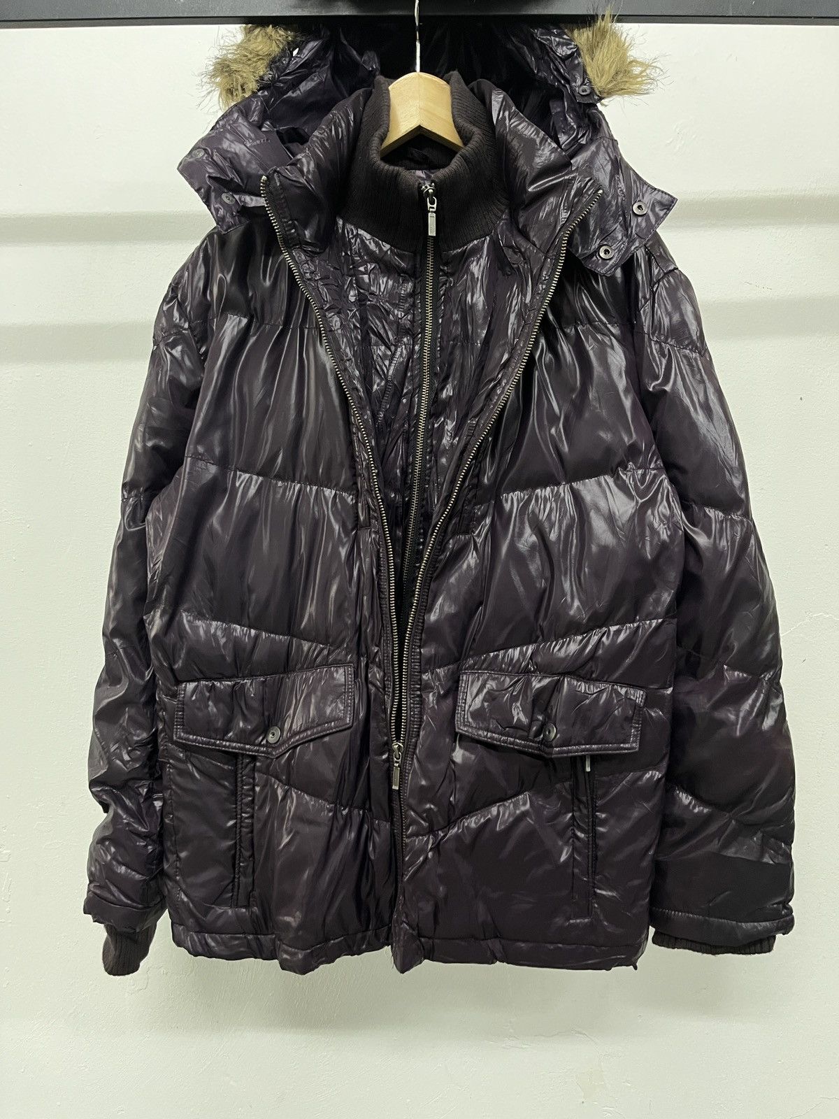 14th Addiction Nota Bene Faux Fur Double Zipper Puffer Jacket Lgb Style Size US L / EU 52-54 / 3 - 11 Thumbnail